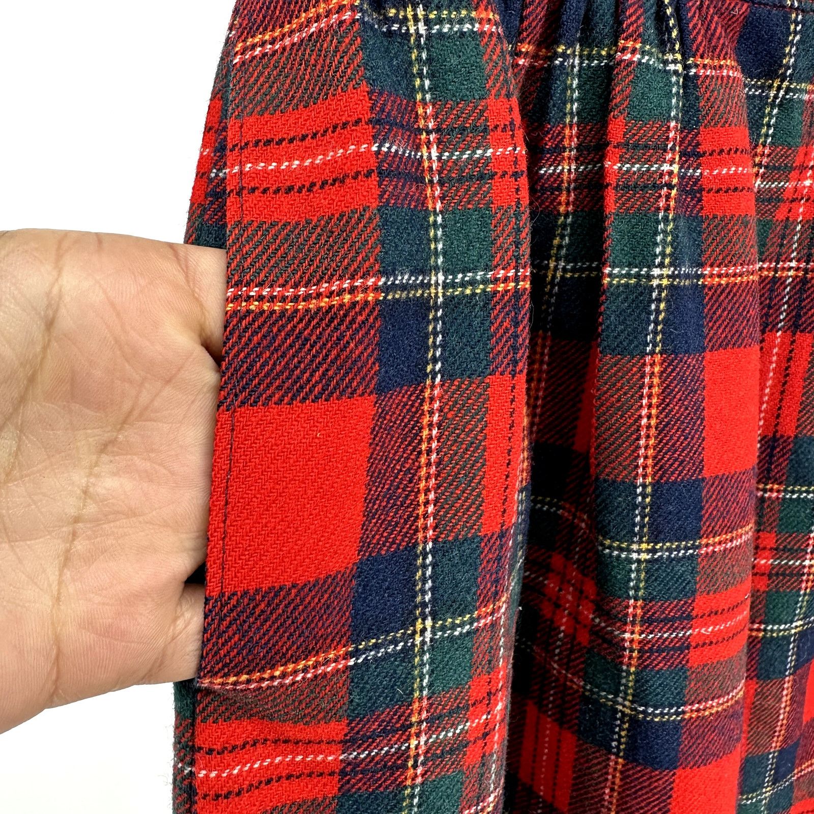 Pendleton Pendleton Authentic Royal Stewart Tartan Pleat Skirt Midi 6 Size 28" / US 6 / IT 42 - 2 Thumbnail