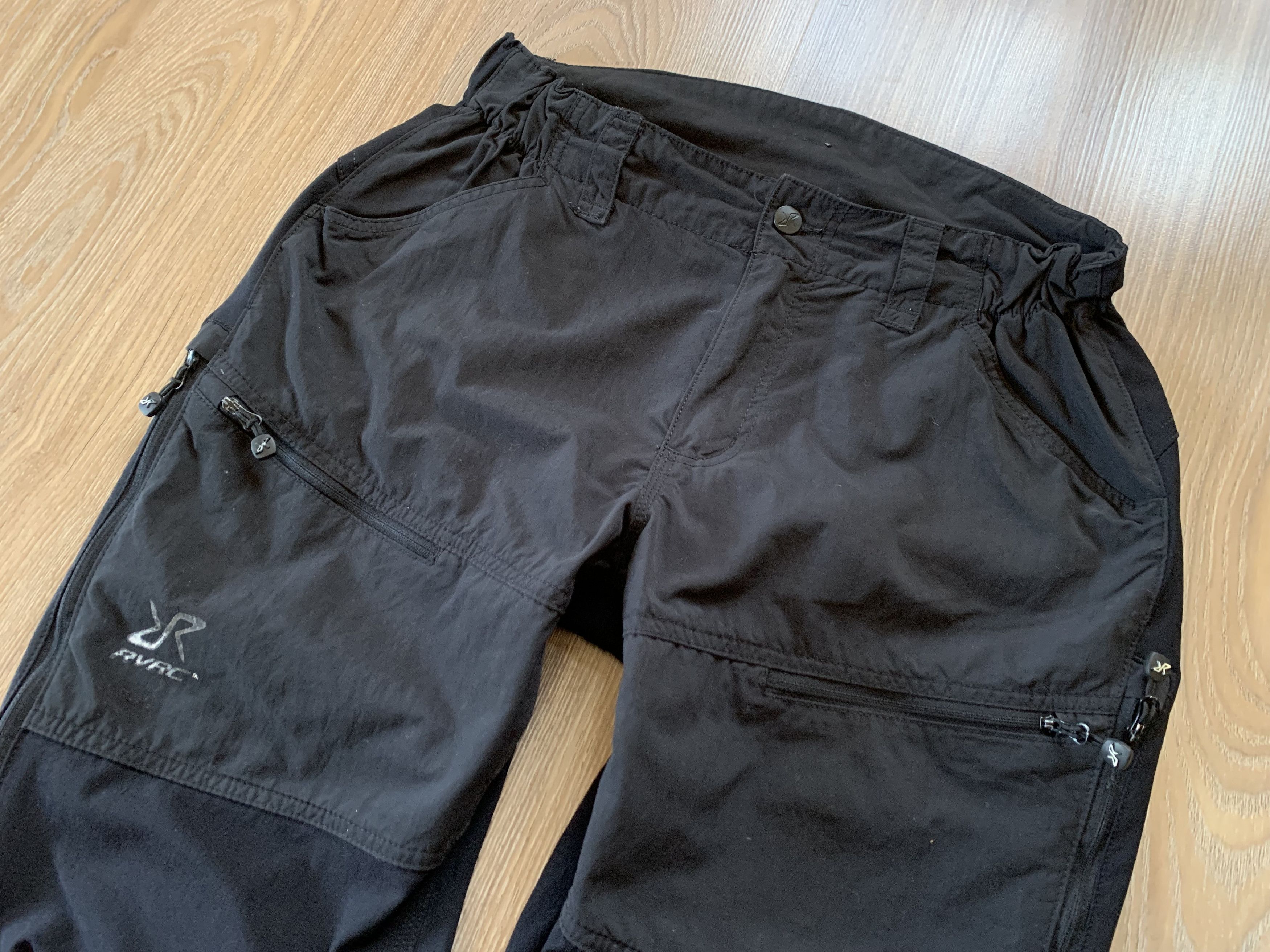 Reebok × Vintage Reebok Womens Black Softshell Trackking Pants Size 29" - 4 Thumbnail