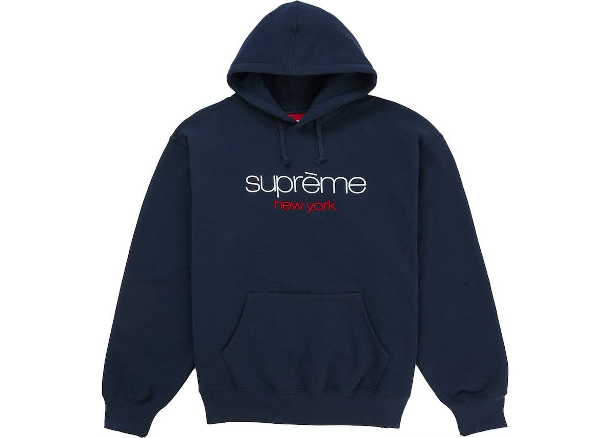 Supreme Supreme 26SS / Classic Logo Hooded Sweatshirt Size US M / EU 48-50 / 2 - 3 Thumbnail