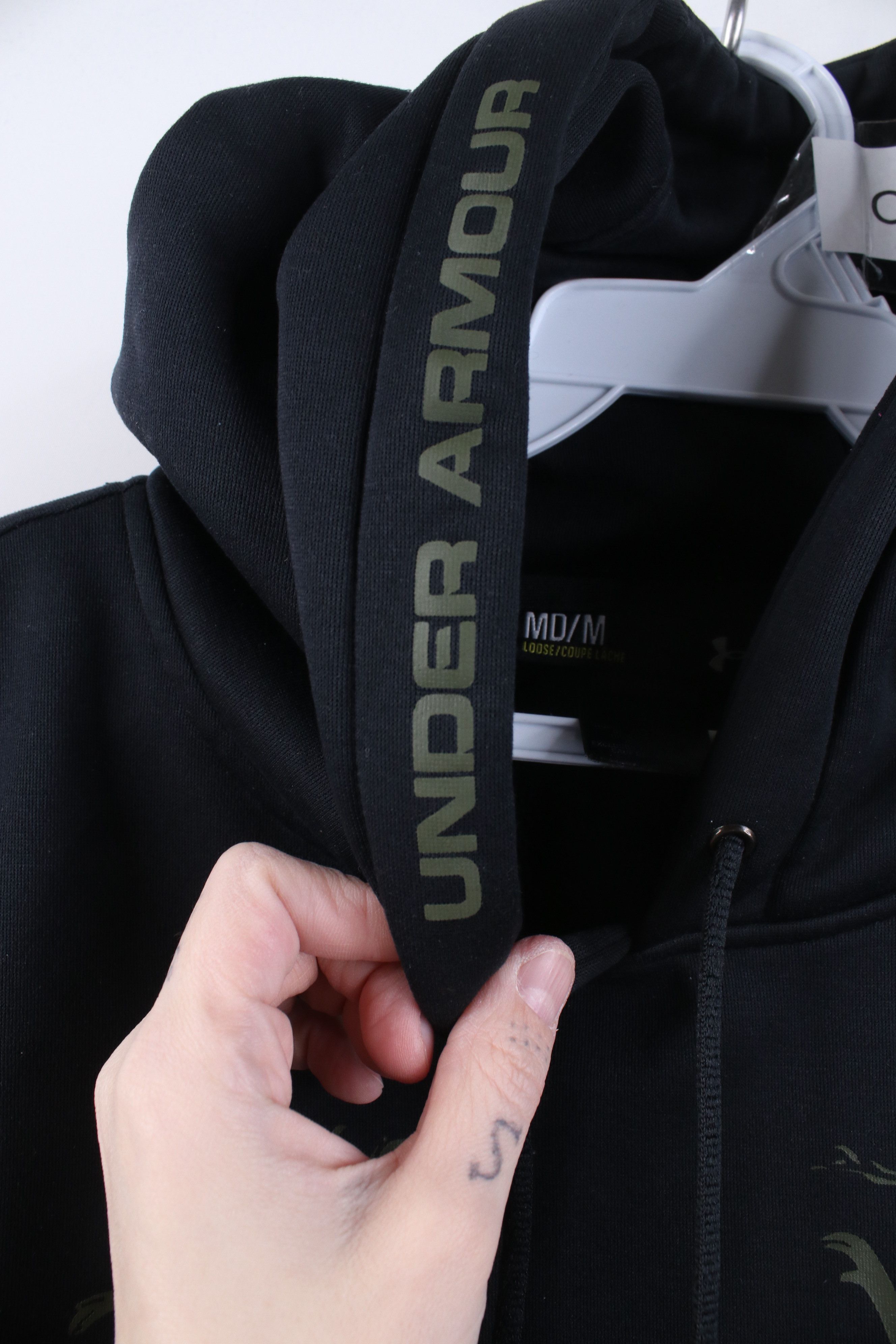 Under Armour Under Armour Fit Hunting Deer Antler Logo Hoodie Sweatshirt Size US M / EU 48-50 / 2 - 5 Thumbnail