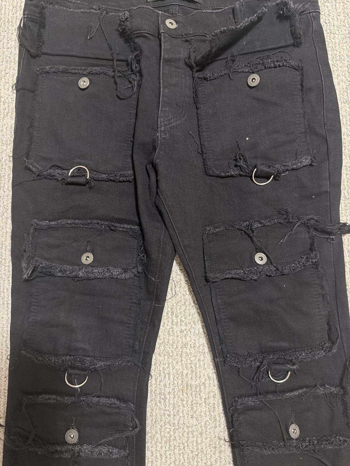 Valabasas Black denim pants Size US 36 / EU 52 - 7 Thumbnail