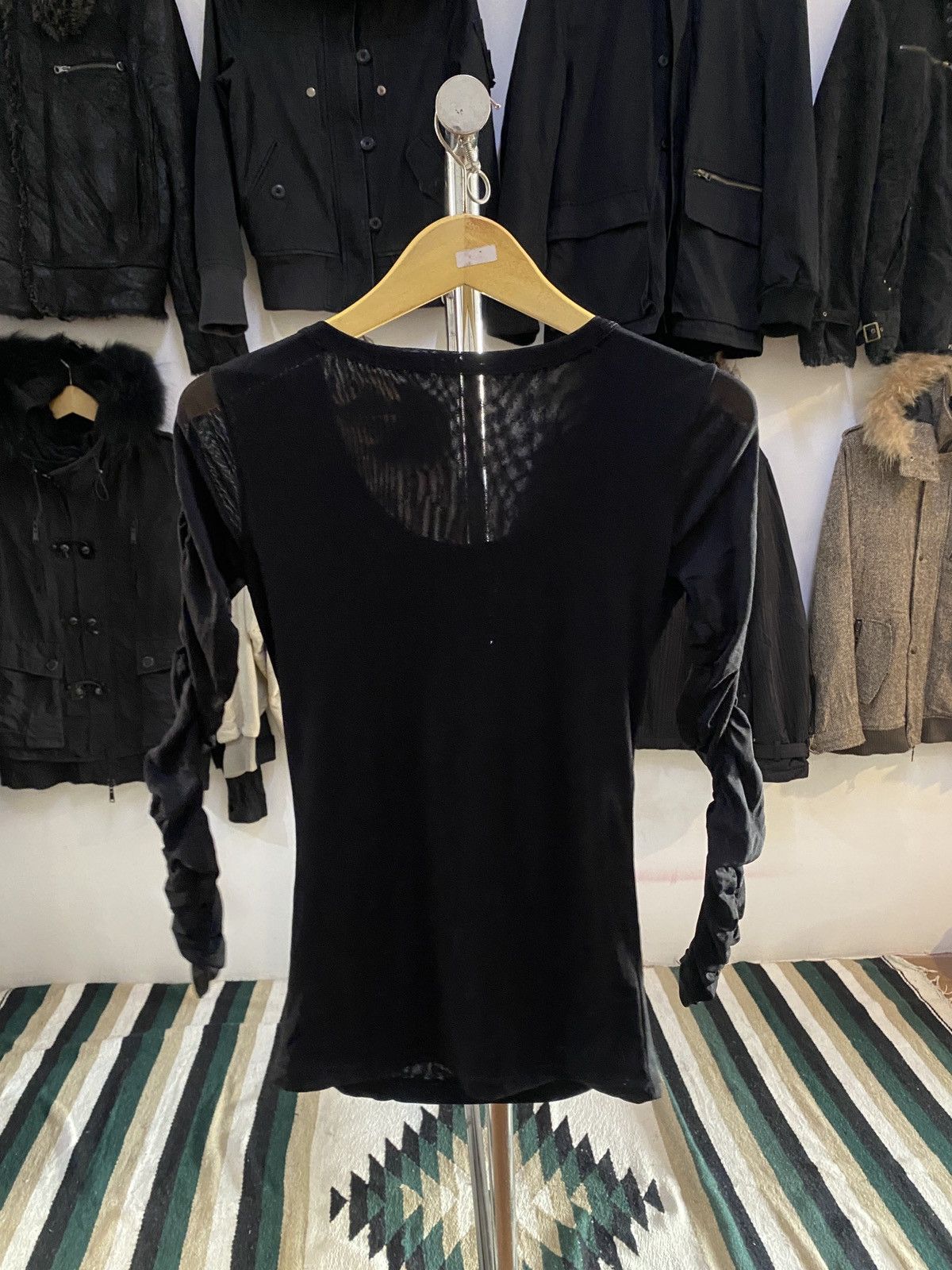 Japanese Brand Japanese Skull Rick Owens LGB Style Longsleeve Tee Shirt Size US M / EU 48-50 / 2 - 6 Thumbnail