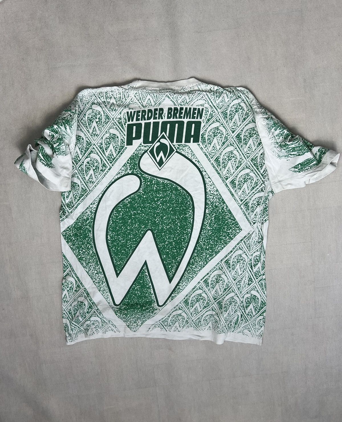 Puma × Vintage Tshirt Puma Werder Bremen 1995/1997 Football Vintage Size US S / EU 44-46 / 1 - 2 Thumbnail