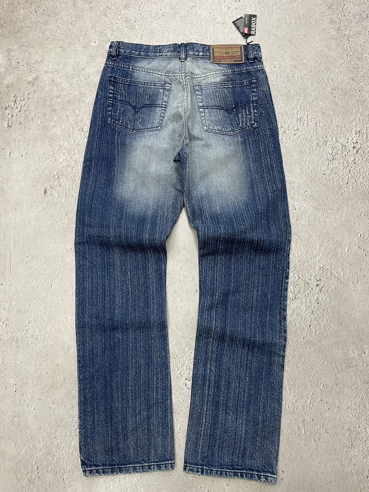 Diesel Diesel denim blue jeans heavy distressed pants vintage style Size US 32 / EU 48 - 10 Thumbnail