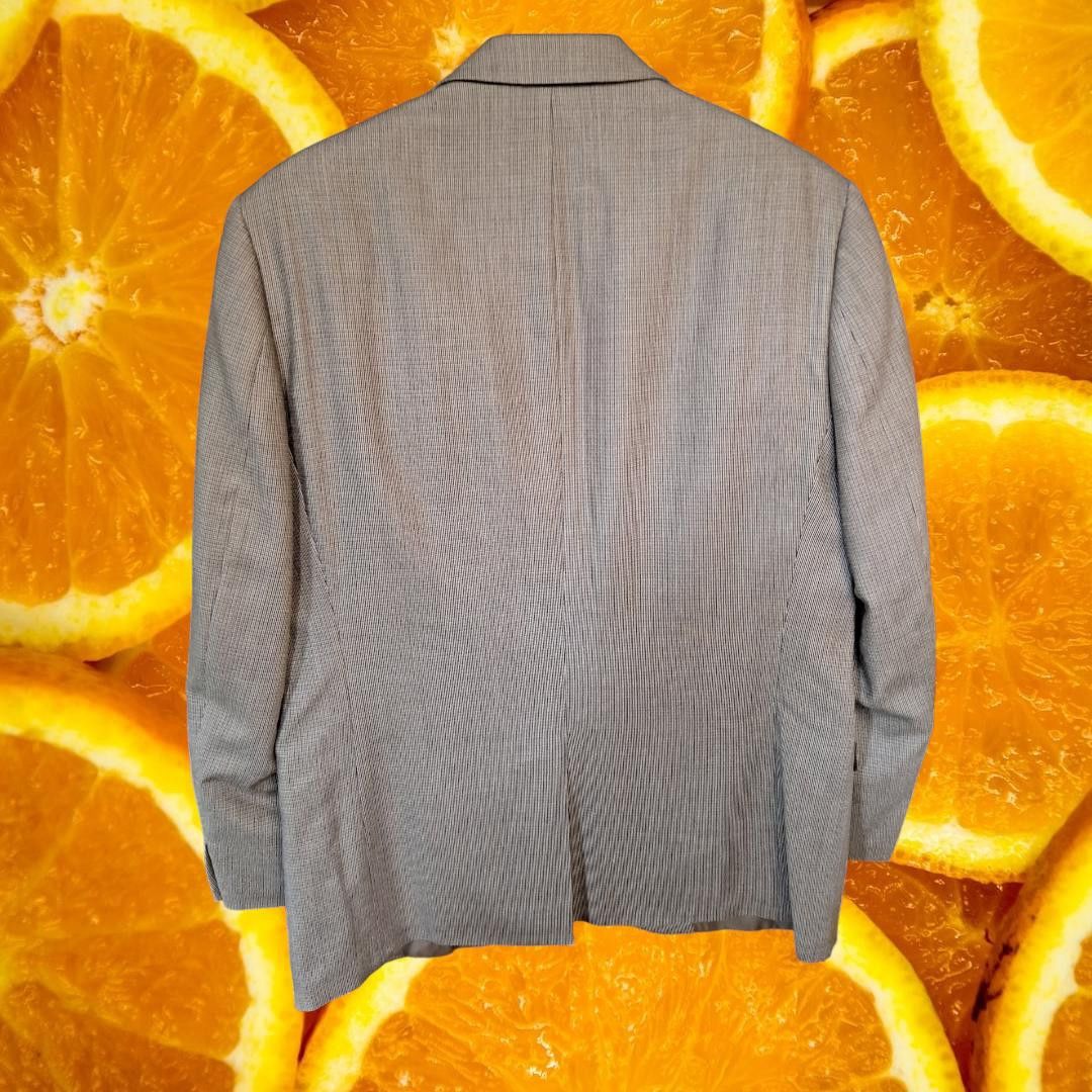 Lauren Ralph Lauren Lauren Ralph Lauren Tan Silk/Wool Tan Plaid Blazer Size 40R Size 40R - 9 Thumbnail