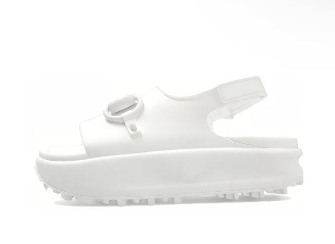 Gucci Gucci Horsebit Flatform Sandal White size 40 Size US 10 / IT 40 - 2 Thumbnail