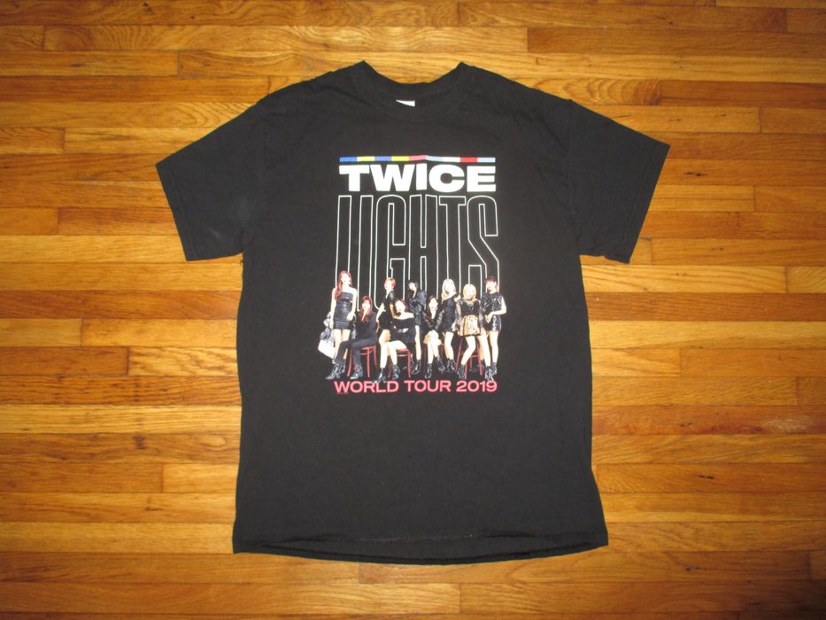 Vintage Rare 2019 Twice Lights K-Pop Tour T Shirt | Grailed