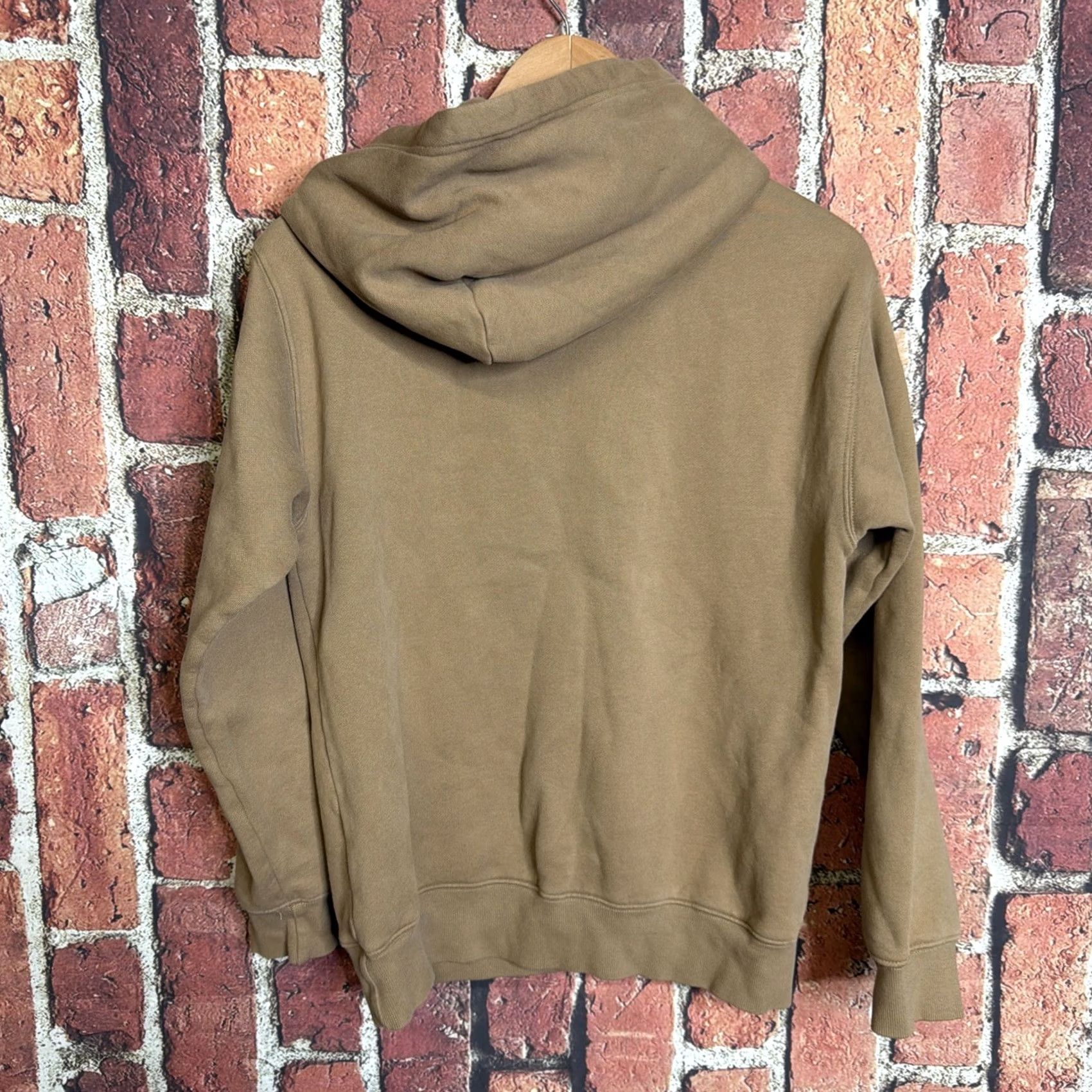 TNA TNA Cozy AF Sweater Hoodie Beige Womens 2XS Fleece Logo Pocket Pullover Hoodie Regular Size Regular Womens Men’s not applicable Size XXS / US 00 / IT 34 - 3 Thumbnail