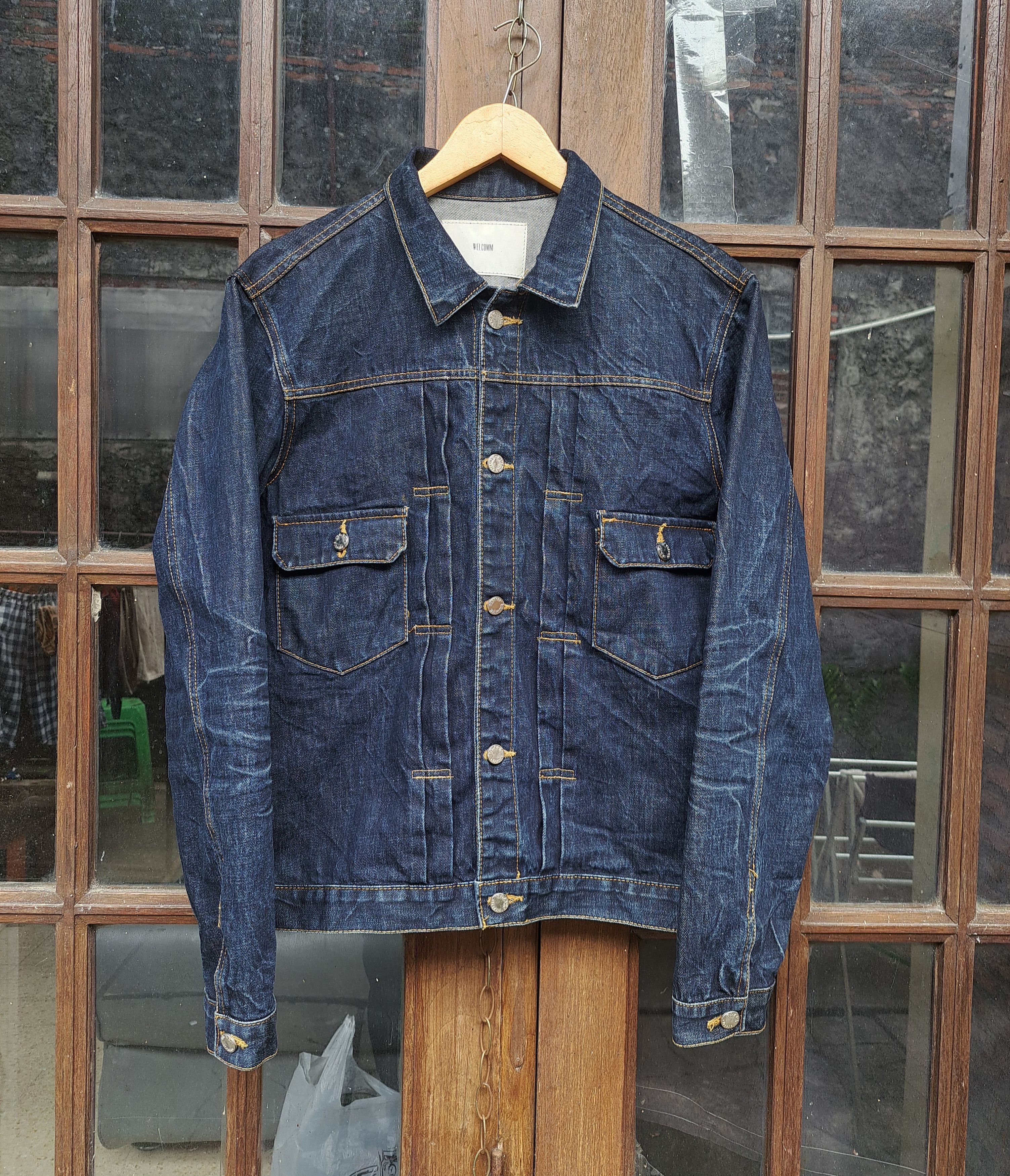 Other Welcomm Korean Denim Jacket Type II Mens Medium Size US M / EU 48-50 / 2 - 2 Thumbnail