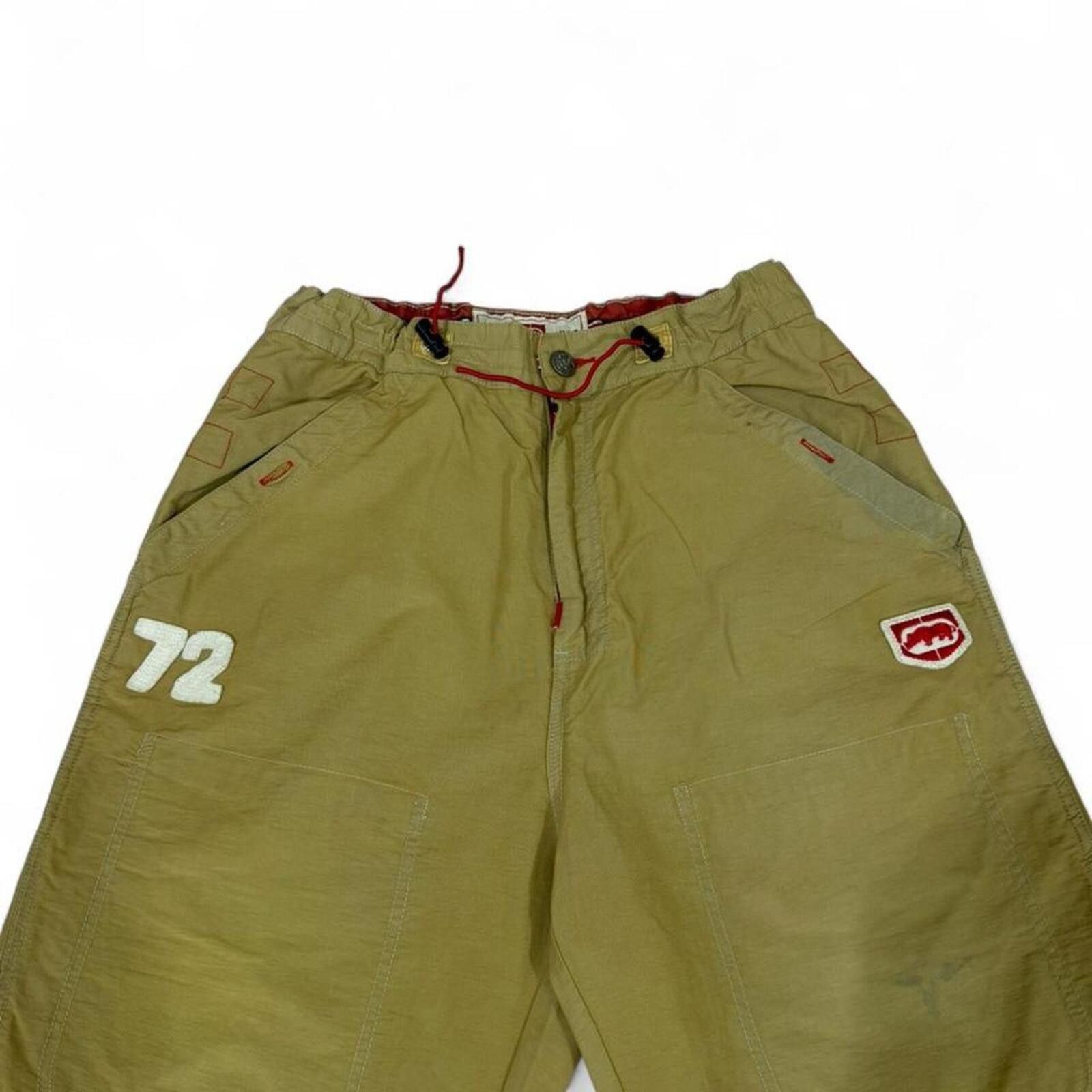 Ecko Unltd. Ecko Unltd. khaki cargo pants with adjustable waist Size US 32 / EU 48 - 5 Thumbnail