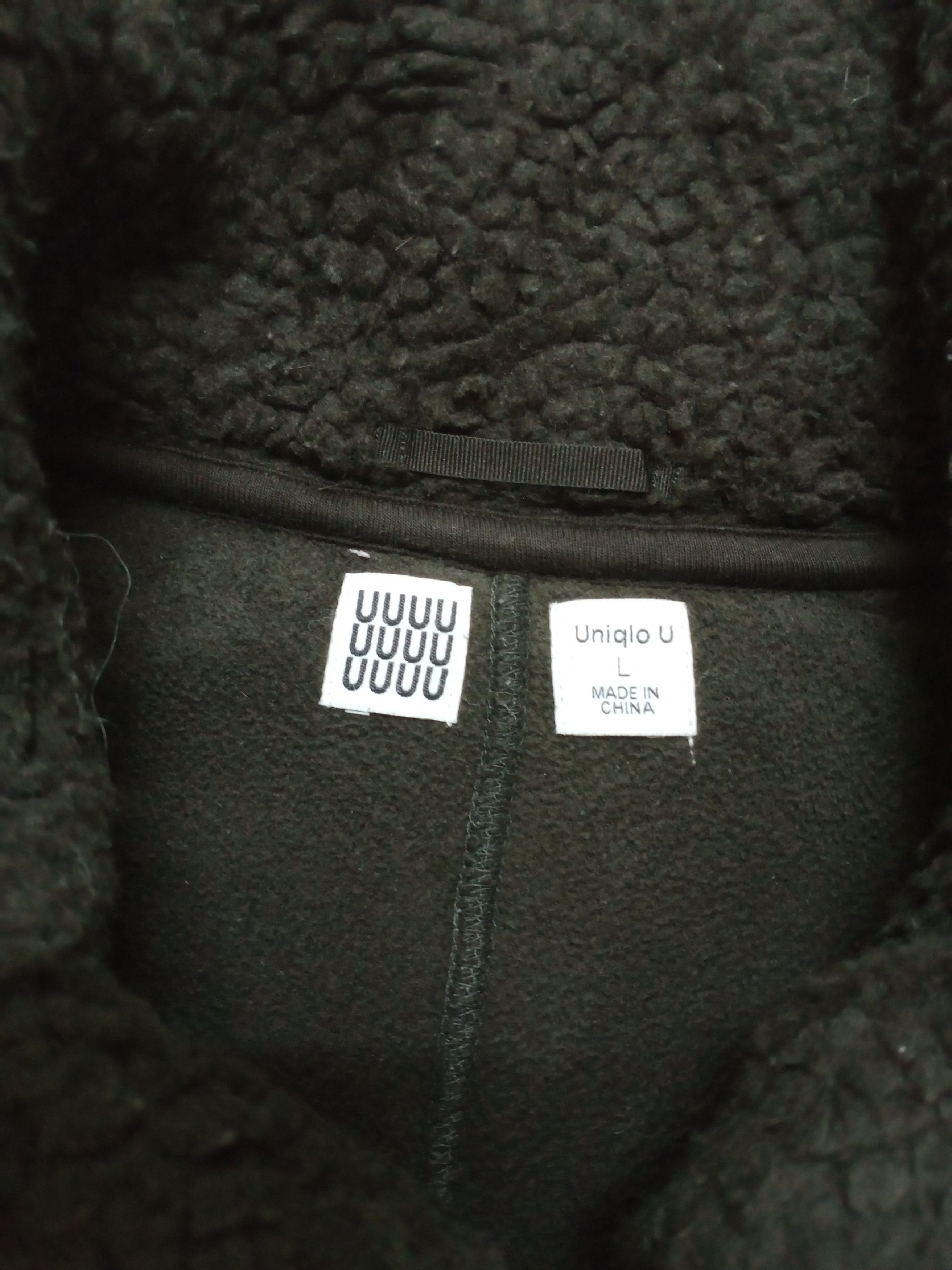 Undercover × Uniqlo Rare Uniqlo Undercover Deep Pile Fleece Bomber Jacket Size US L / EU 52-54 / 3 - 6 Thumbnail