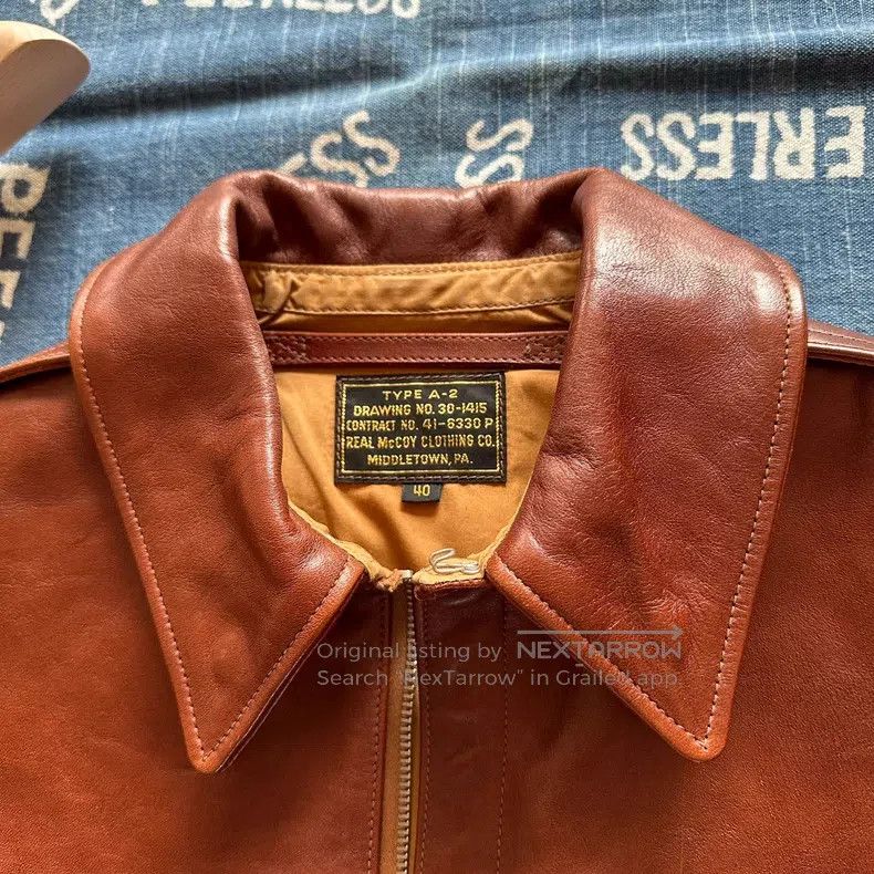 The Real McCoy's The Real McCoys A2 horseskin Size US M / EU 48-50 / 2 - 5 Thumbnail