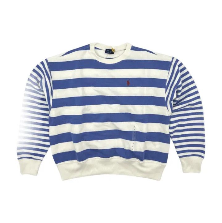 Polo Ralph Lauren Polo Ralph Lauren Wide Stripe Long Sleeve Sweatshirt Size US S / EU 44-46 / 1 - 1 Thumbnail