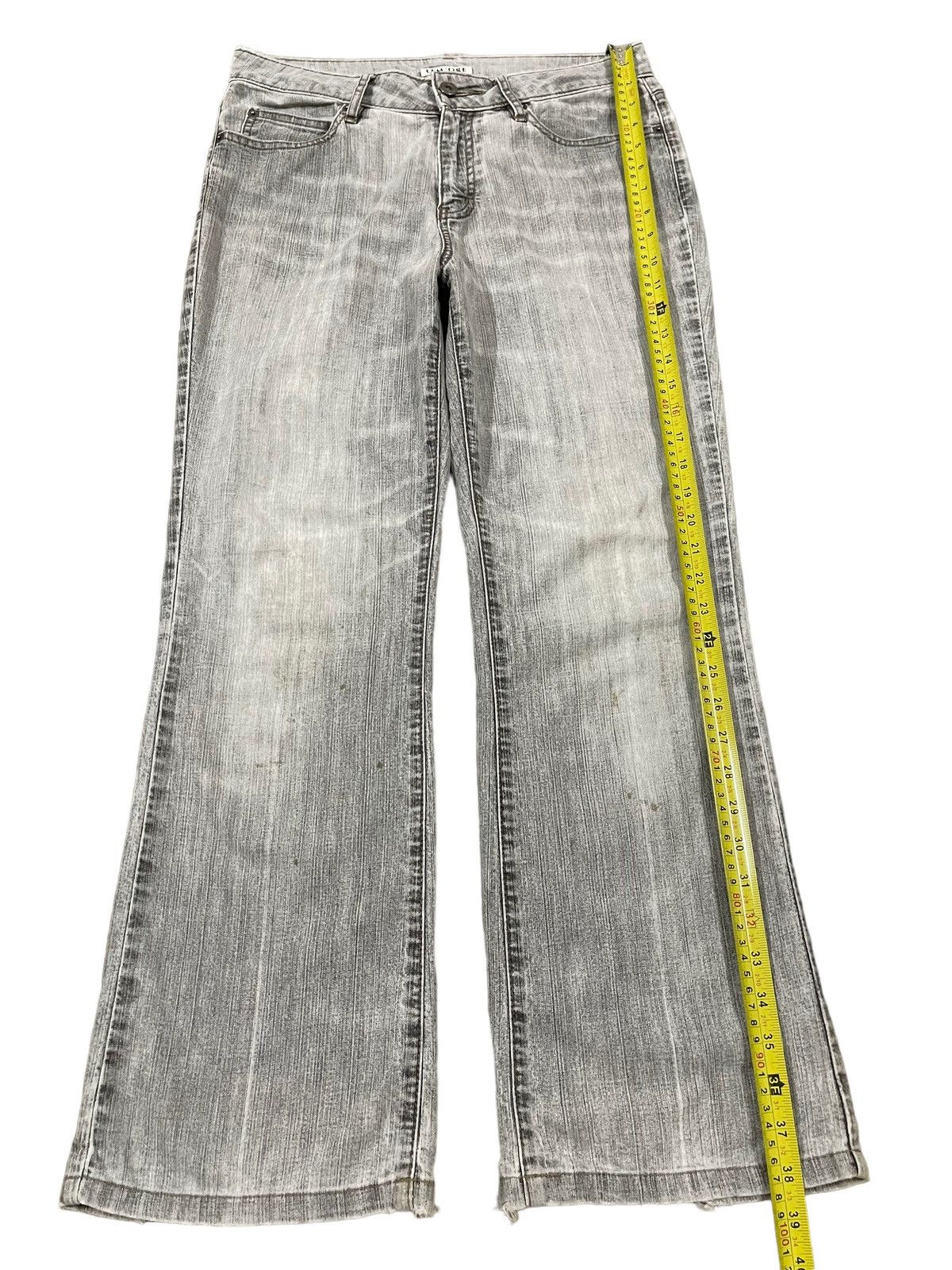 Who Decides War Vintage Japanese Brand Faded Wash Style Flare Jeans Size US 31 - 10 Thumbnail