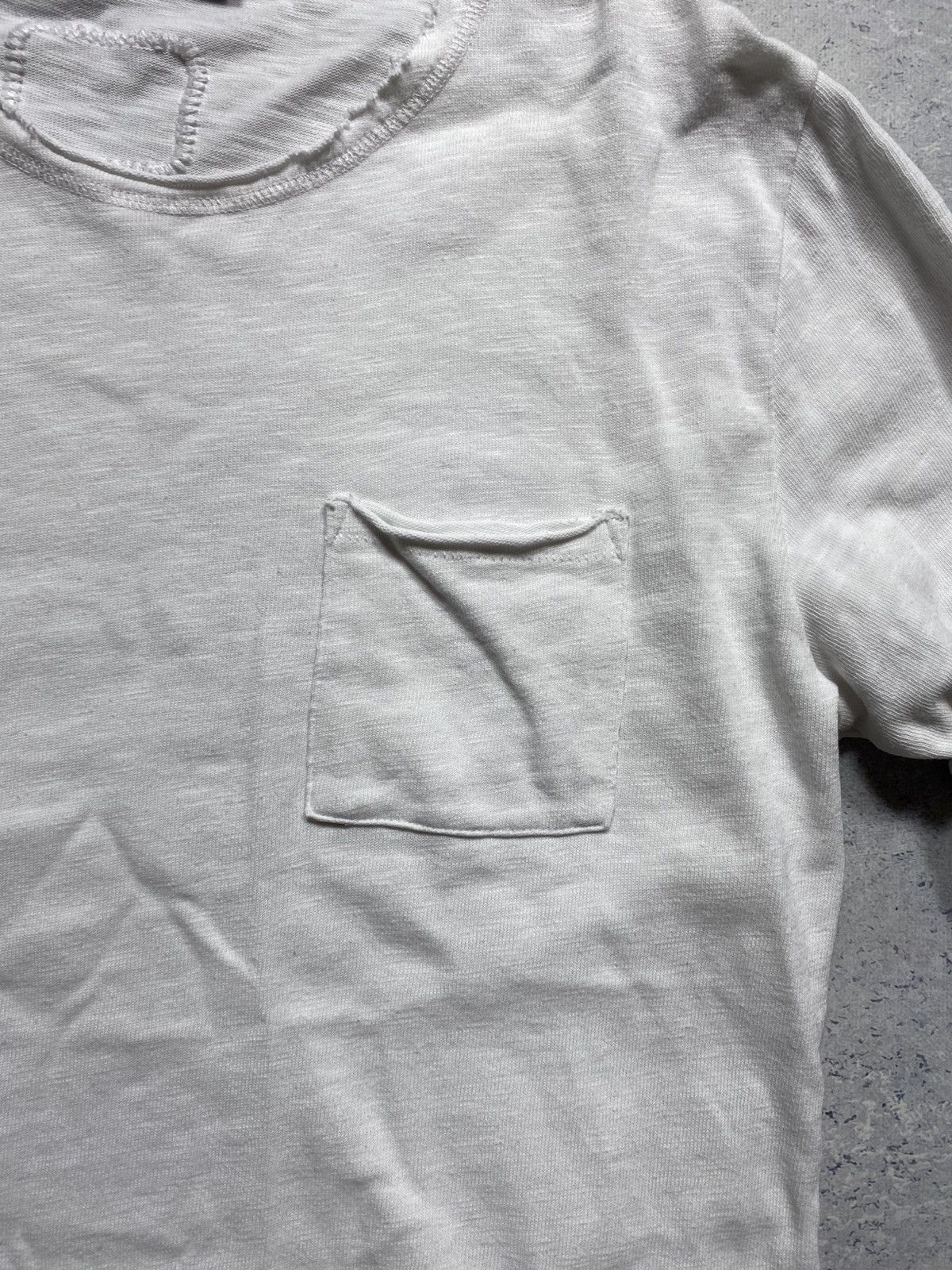 Thom Krom Young Poets Society white distressed sweater Size US S / EU 44-46 / 1 - 4 Thumbnail