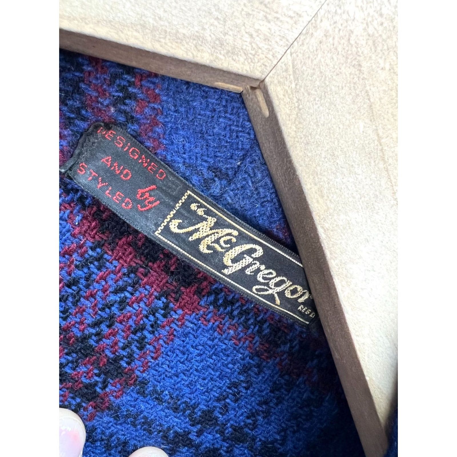 McGregor VINTAGE McGregor Robe Shirt Hoodie? Size US L / EU 52-54 / 3 - 4 Thumbnail