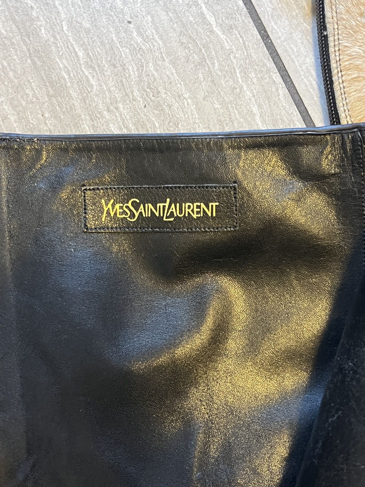 Yves Saint Laurent YSL Cow print boots Size US 9 / IT 39 - 3 Thumbnail