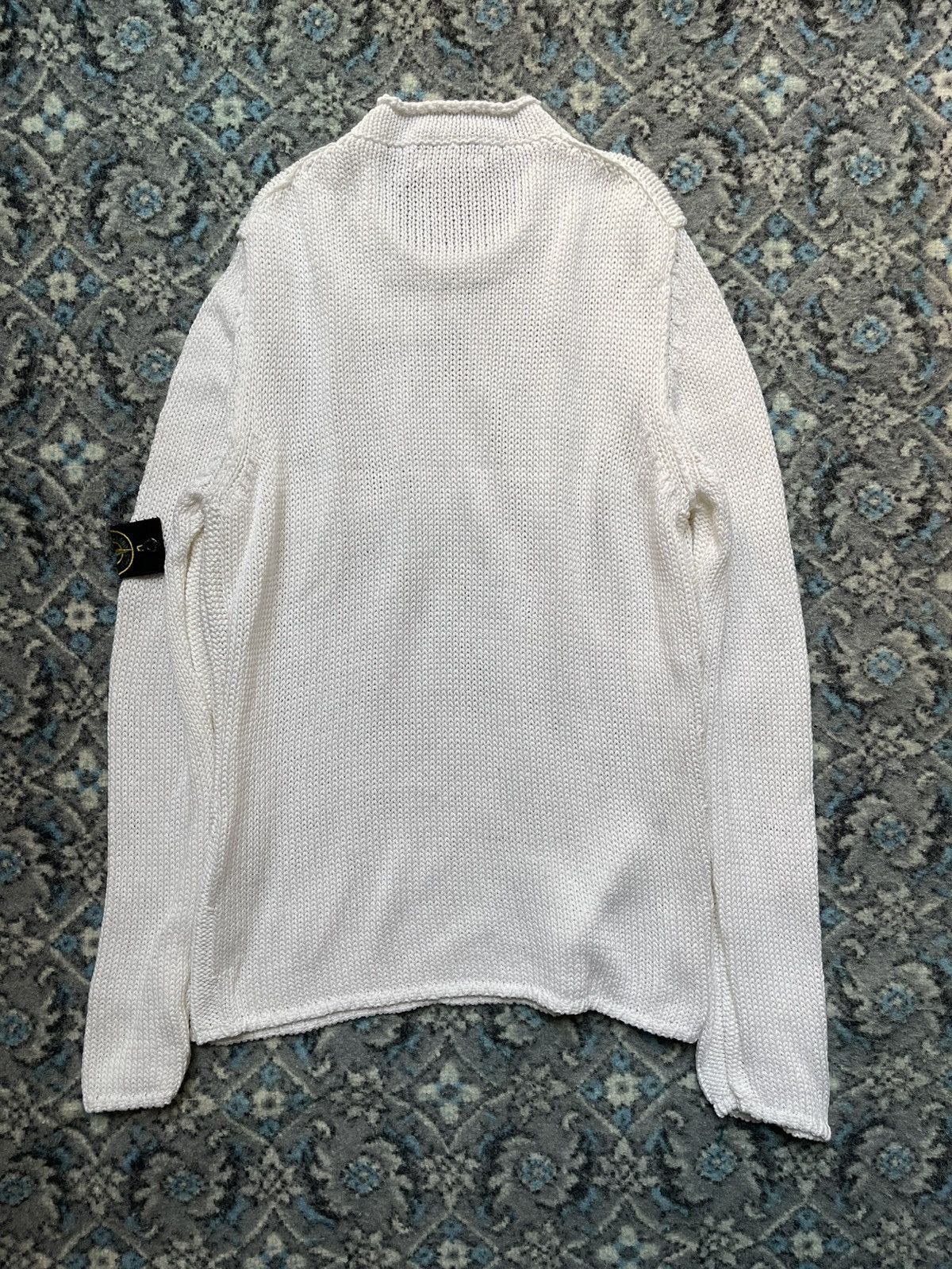 Stone Island Vintage Stone Island Cotton Knit Sweater AW 1999 Size US XL / EU 56 / 4 - 2 Thumbnail