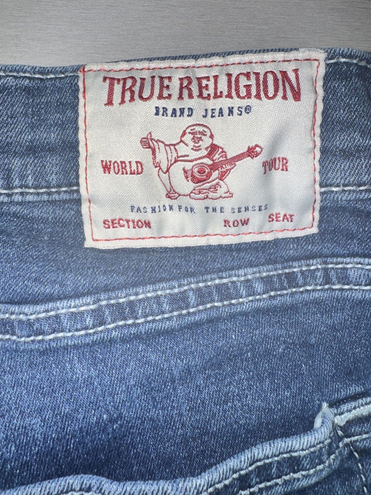 True Religion True Religion Rocco Moto Relaxed Skinny Jeans 30 Size US 30 / EU 46 - 7 Thumbnail