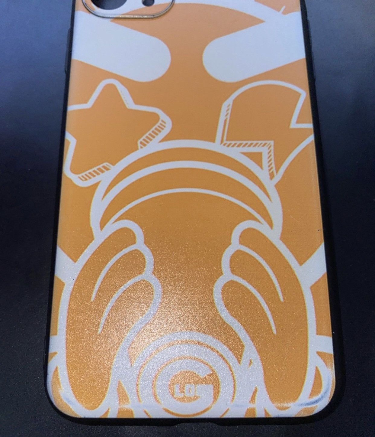 Glo Gang × Vintage IPhone 11 XR Case Glo Gang Full Art orange/white used Size ONE SIZE - 2 Thumbnail