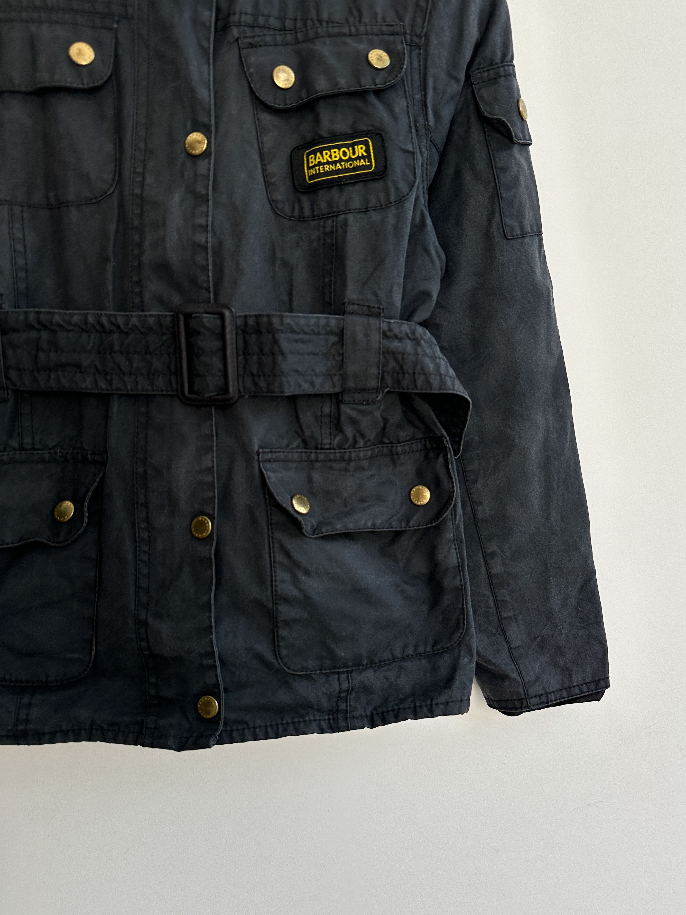 Barbour Barbour International Wax Jacket Size XS / US 0-2 / IT 36-38 - 7 Thumbnail