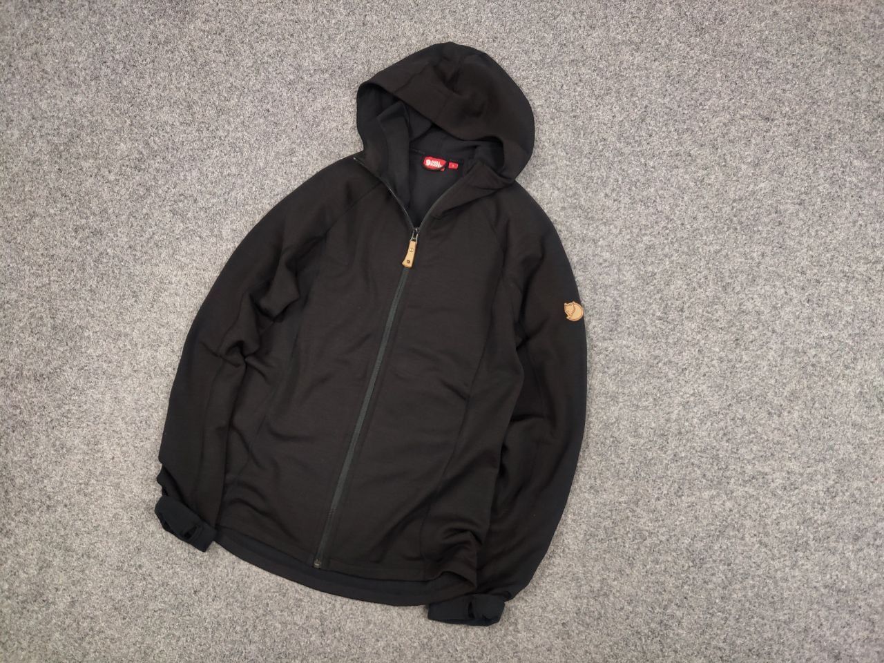 Fjallraven Fjallraven tur fleece Wool Blend Logo Zip Women's Hoodie Size S / US 4 / IT 40 - 4 Thumbnail