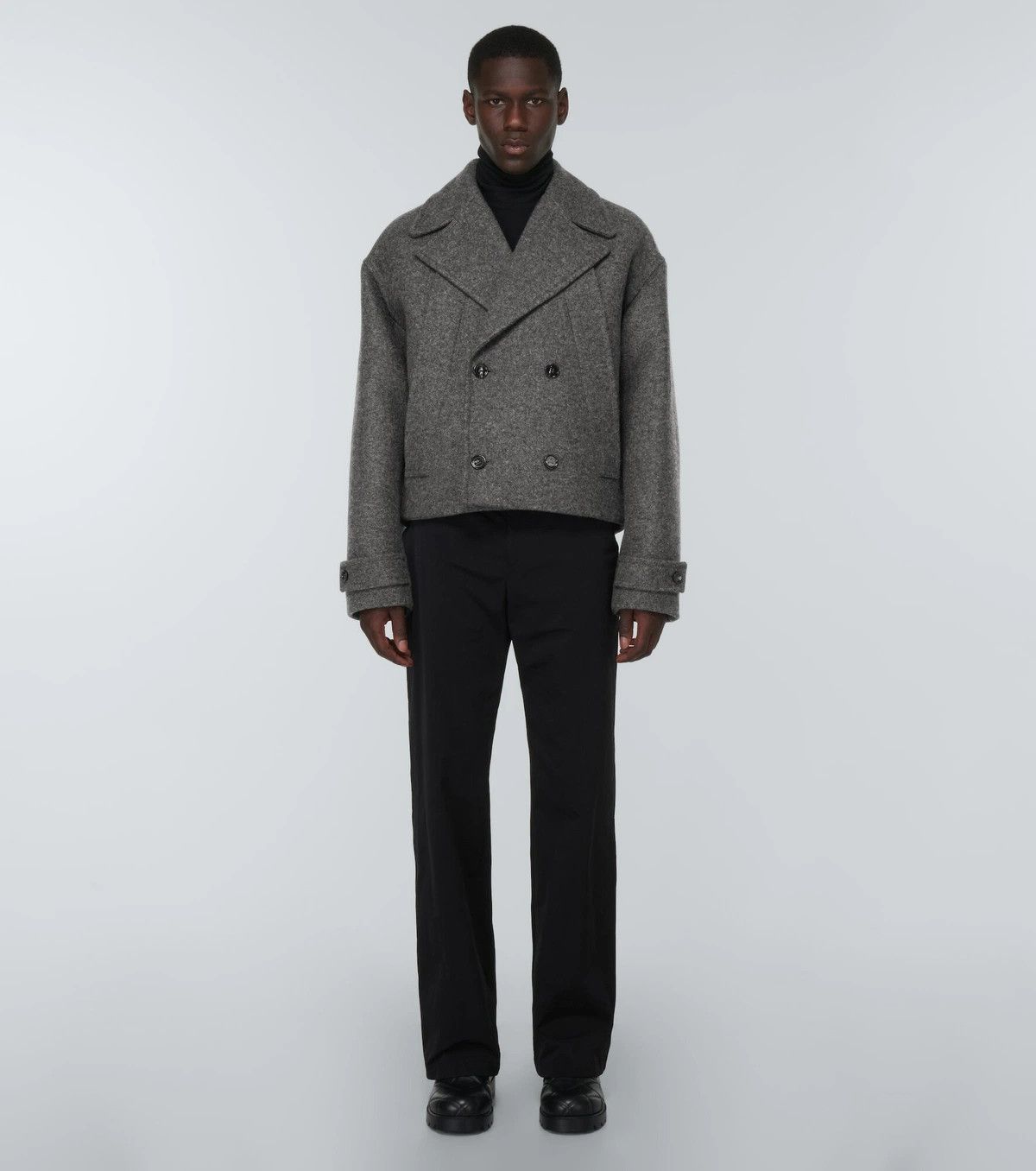 Bottega Veneta o1n1vont0824 Jacket in Grey Size US S / EU 44-46 / 1 - 2 Thumbnail