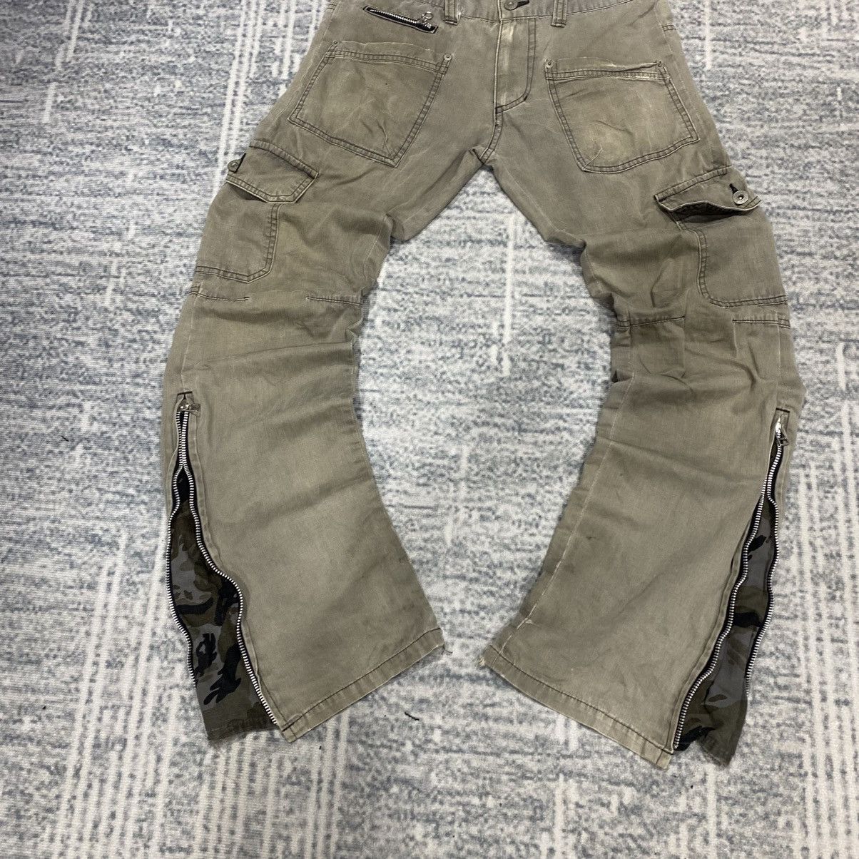 Hysteric Glamour × If Six Was Nine × Morgan Homme Flare ☠️ Morgan Homme Military Tactical Pants Hysteric Size US 30 / EU 46 - 3 Thumbnail