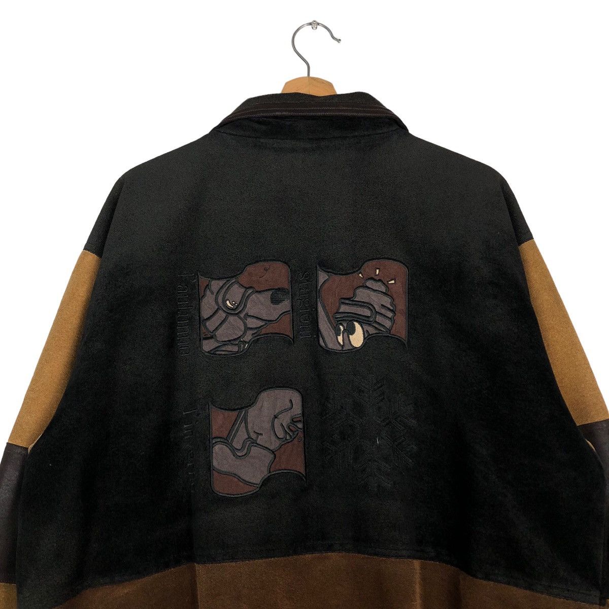Japanese Brand 🔥Vintage Bomber Jacket Monterey & Carmel Big Logo Cartoon Size US L / EU 52-54 / 3 - 9 Thumbnail