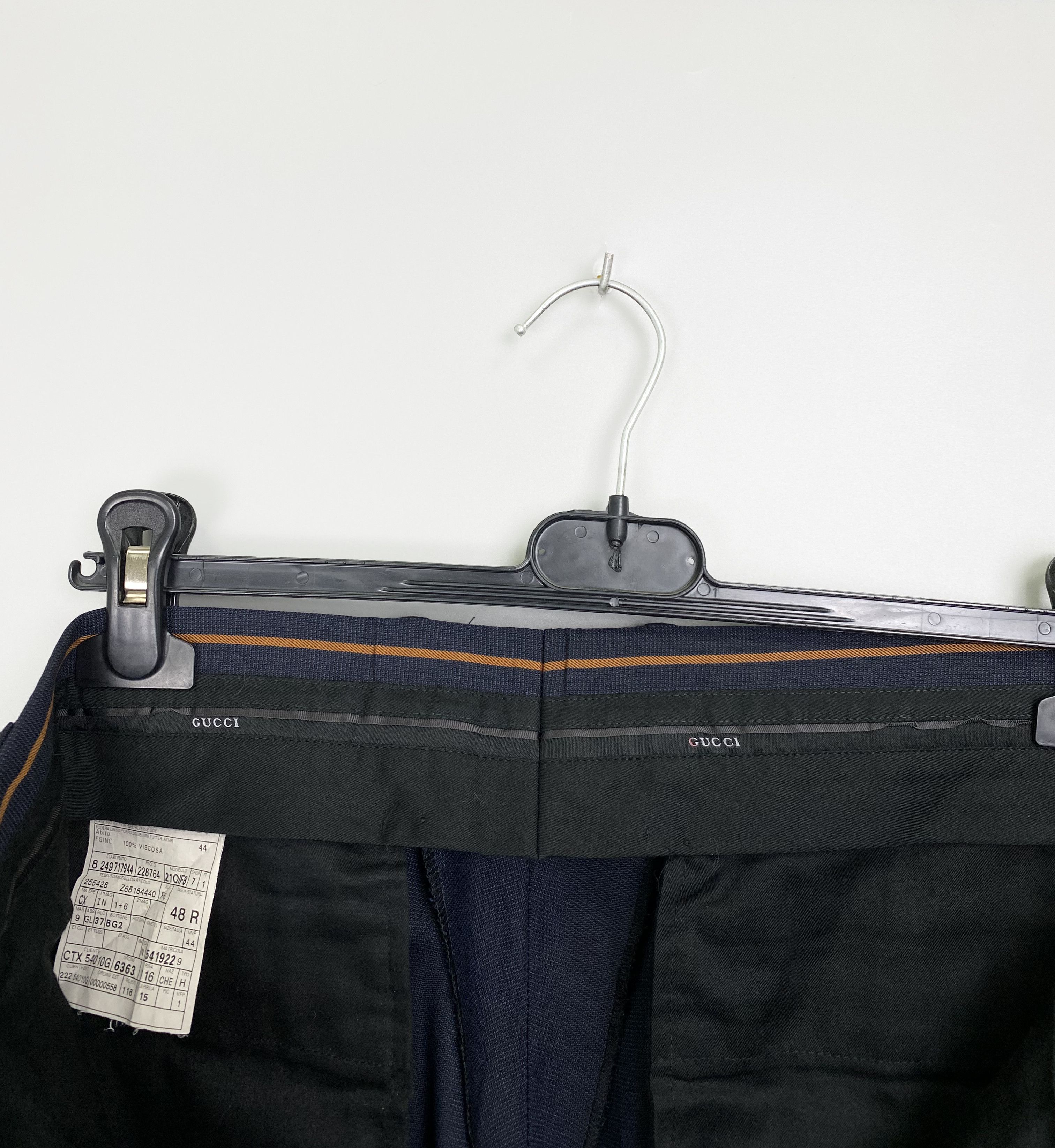 Gucci GUCCI Navy Trousers Pant Size 48 Size US 32 / EU 48 - 9 Thumbnail