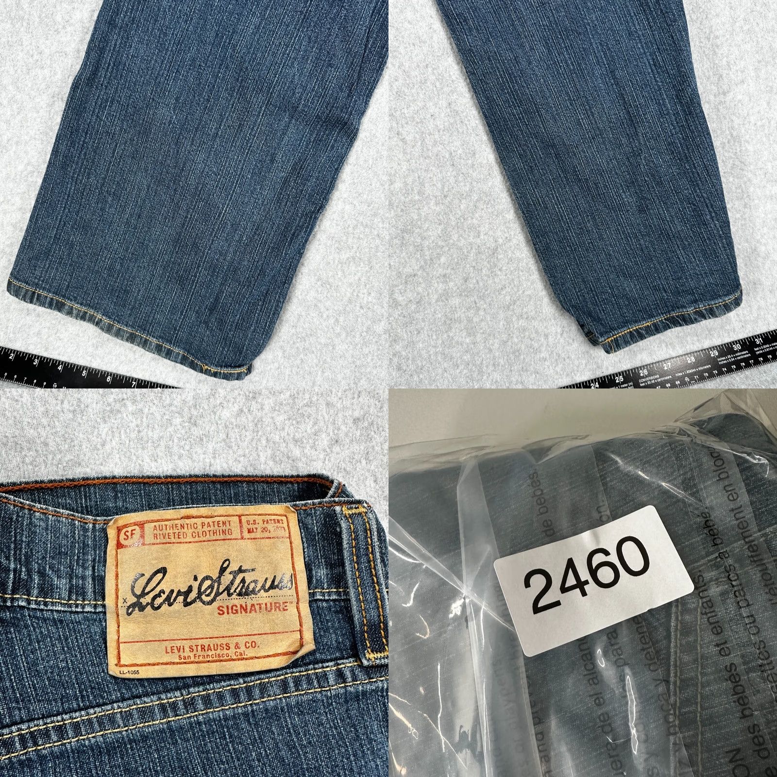 Levi's Levi's Bootcut Jeans Blue 16W Women Medium Wash Denim Pockets 5-Pocket Regular Fit Inseam 31 in Jeans Size 38" / US 16 / IT 52 - 9 Thumbnail