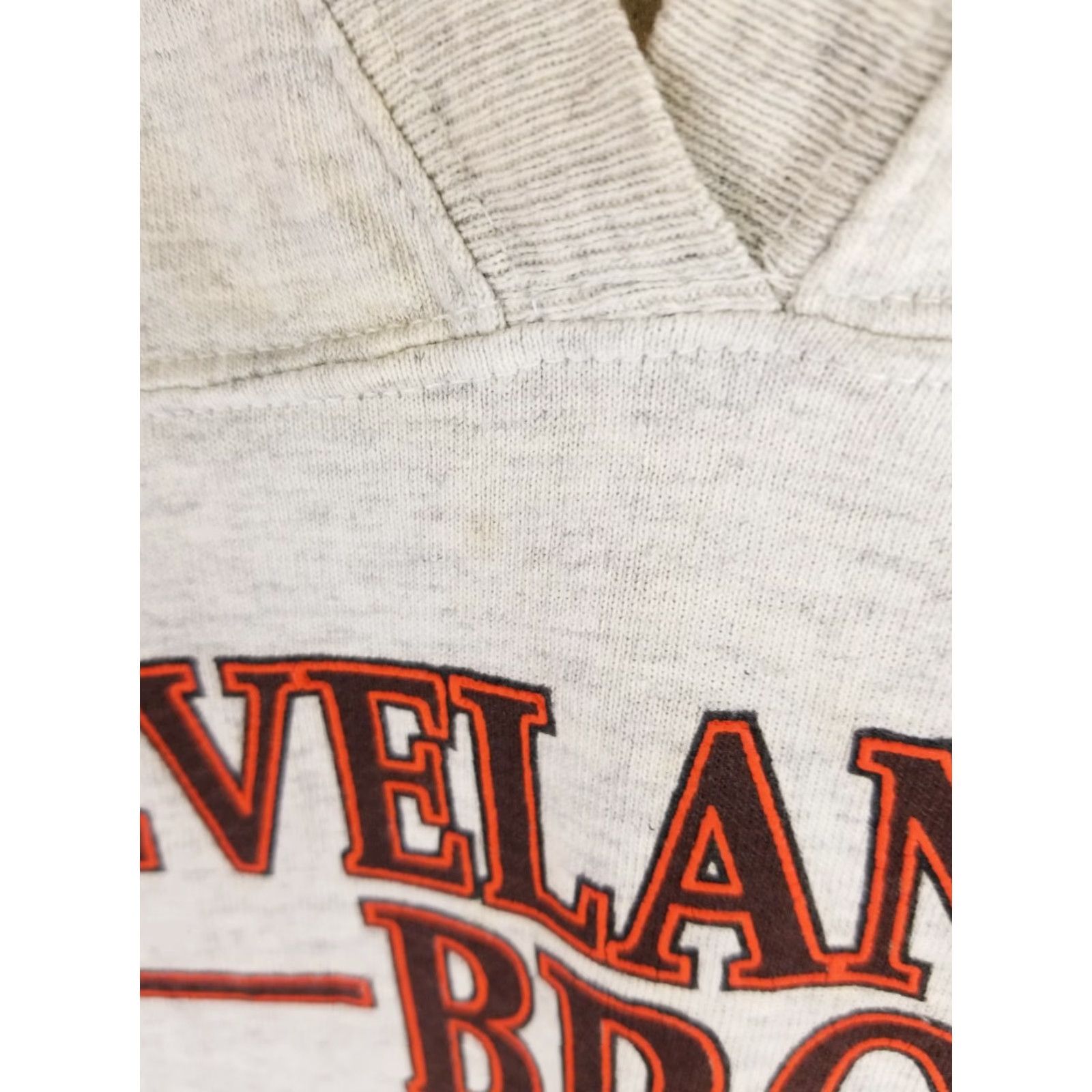 NFL VINTAGE 92' CLEVELAND BROWNS NFL GENUINE SERIES GRAY FOOTBALL JERSEY SZ XLARGE Mens XL Gray Jersey NFL Browns Football Vintage 90s Size US XL / EU 56 / 4 - 6 Thumbnail