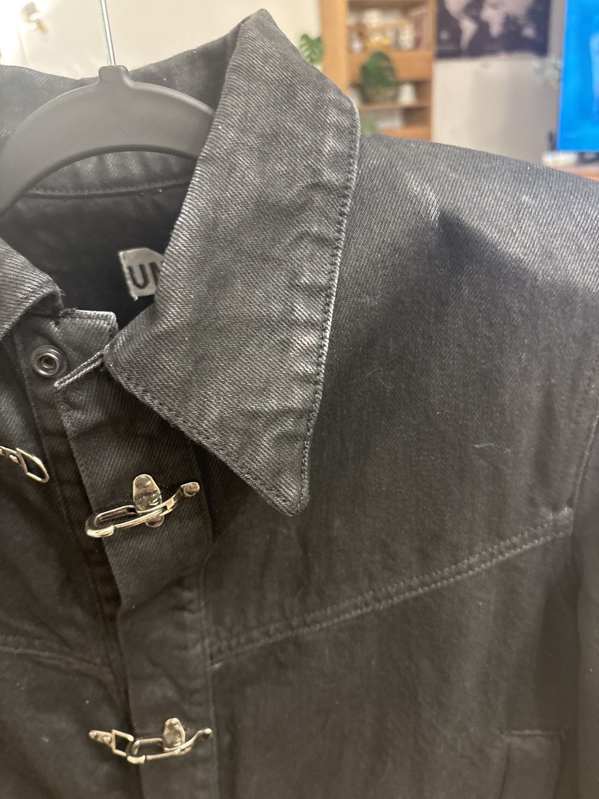 Unvain Studios UNVAIN STUDIOS “WAXED FITTED JACKET” Size US XS / EU 42 / 0 - 9 Thumbnail