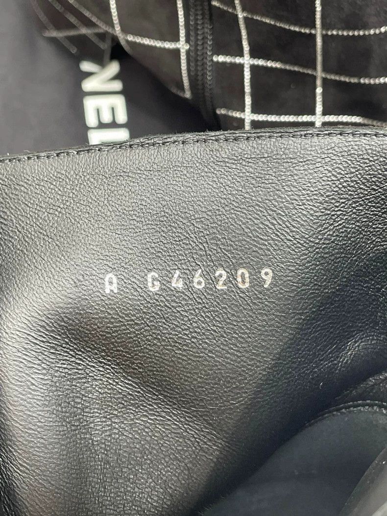 Chanel Chanel Bling Grid Short Boots -2505 Size US 6 / EU 39 - 7 Thumbnail
