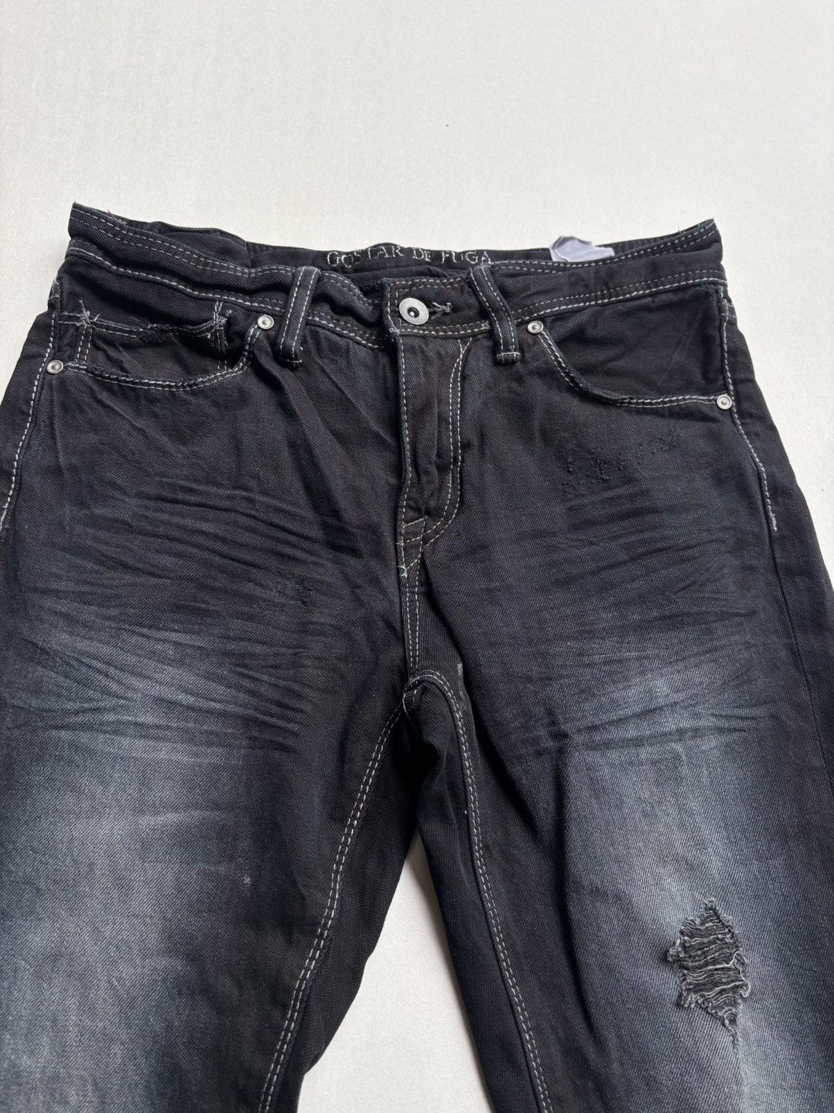 GOSTAR DE FUGA Lace up flare jeans Size US 28 / EU 44 - 2 Thumbnail
