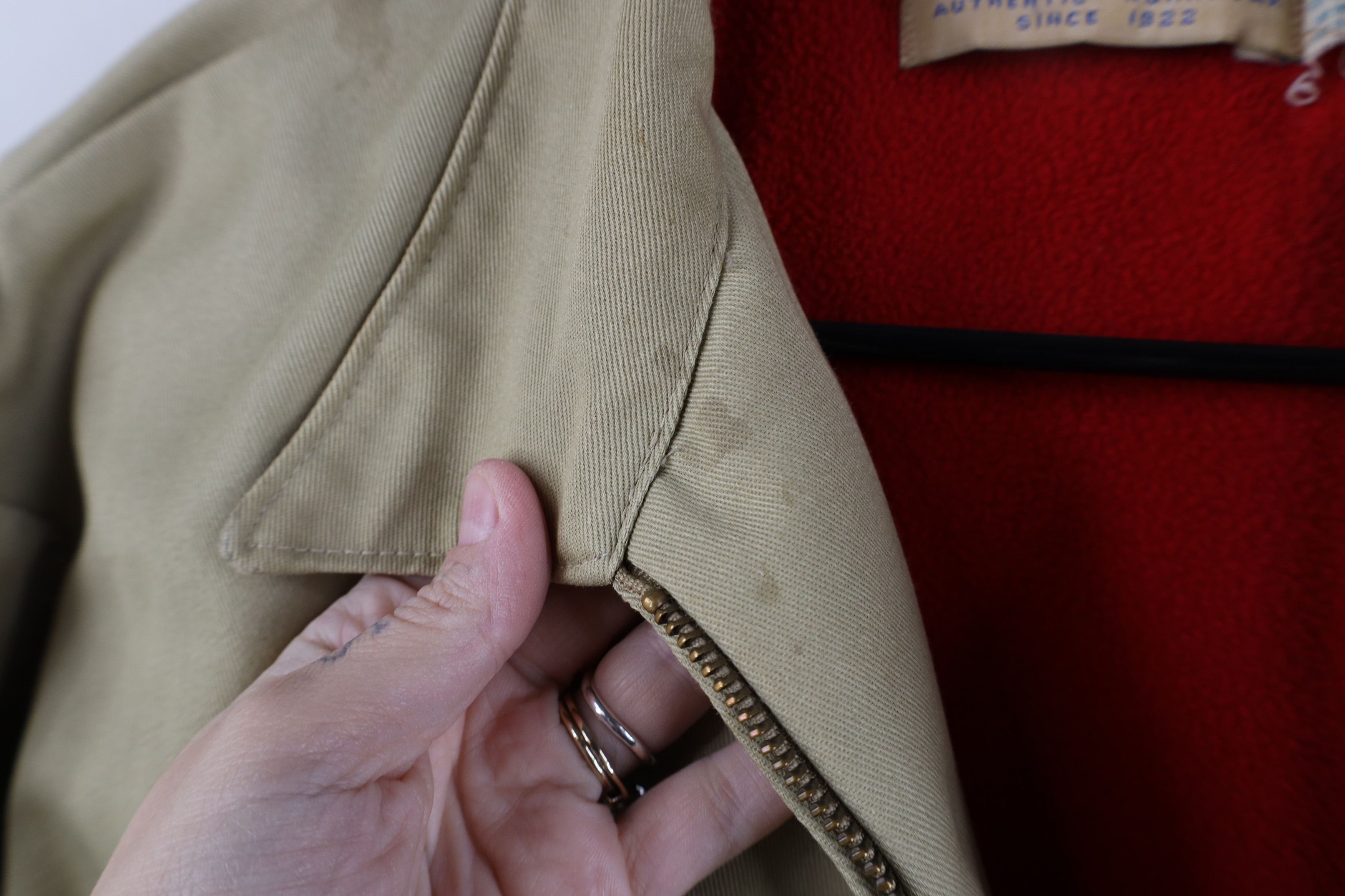 Vintage Vintage 70s Big Mac Fleece Lined Workwear Bomber Jacket USA Size US XL / EU 56 / 4 - 5 Thumbnail
