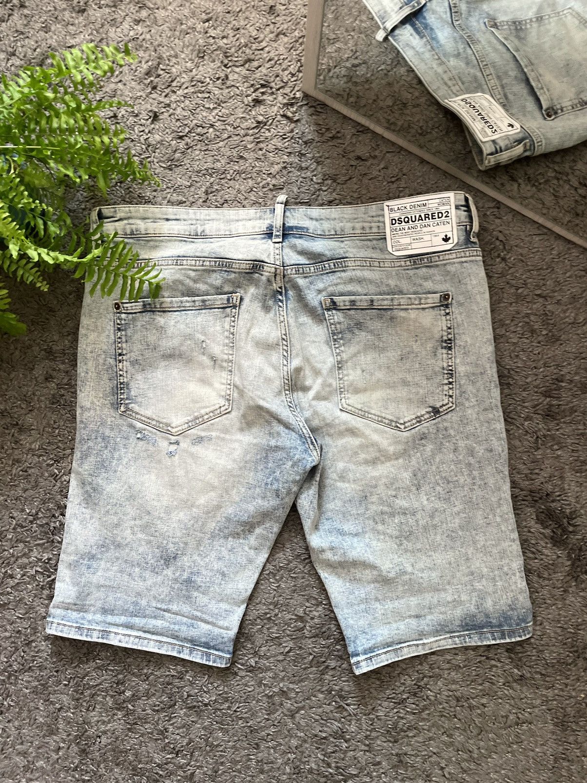 Designer × Dsquared2 Dsquared 2 Shorts Streetwear Vintage Drip Y2k Logo Rare Size US 36 / EU 52 - 9 Thumbnail