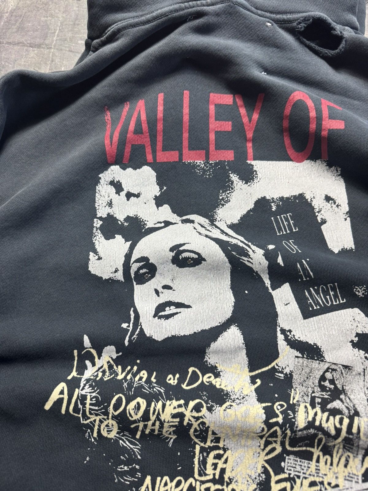 Paly Hollywood PALY HOLLYWOOD VALLEY OF DOLLS HOODED SWEATSHIRT Size US L / EU 52-54 / 3 - 8 Thumbnail