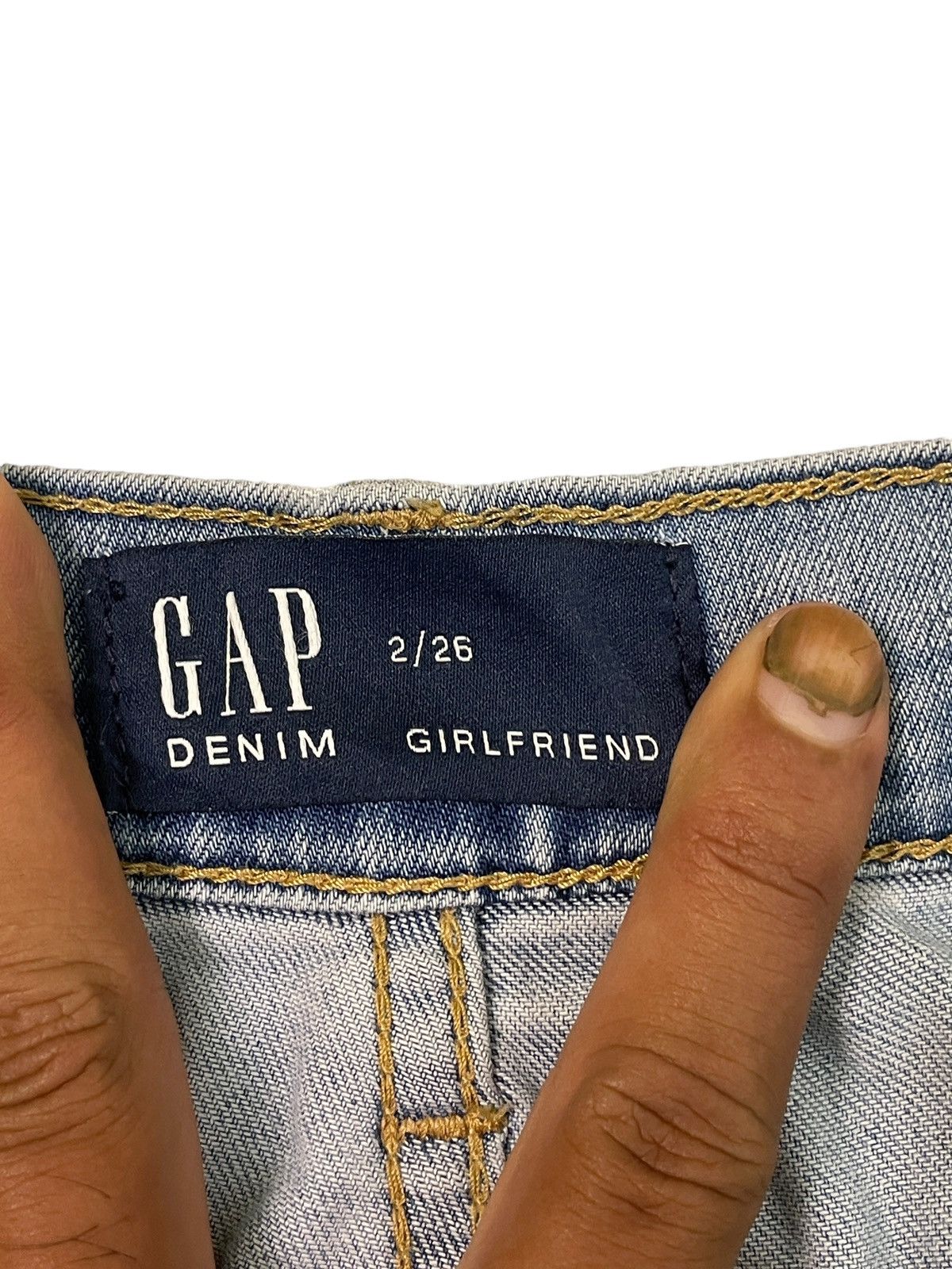 Gap Gap Y2K Girlfriend Jeans Size 26" / US 2 / IT 38 - 7 Thumbnail