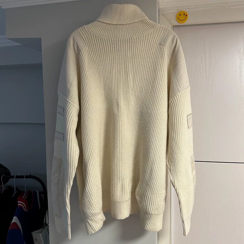 Amiri Amiri 19fw patchwork wool sweater Size US S / EU 44-46 / 1 - 1 Thumbnail