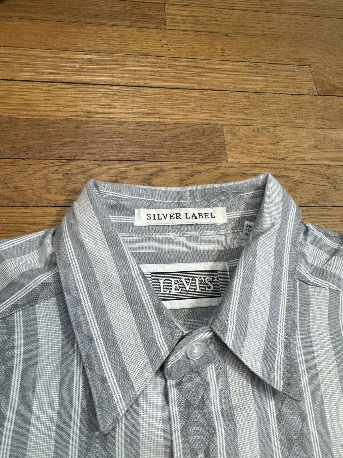 Levi's × Levi's Vintage Clothing × Vintage Vintage Levi’s Silver Label Button Up Shirt Size US M / EU 48-50 / 2 - 4 Thumbnail