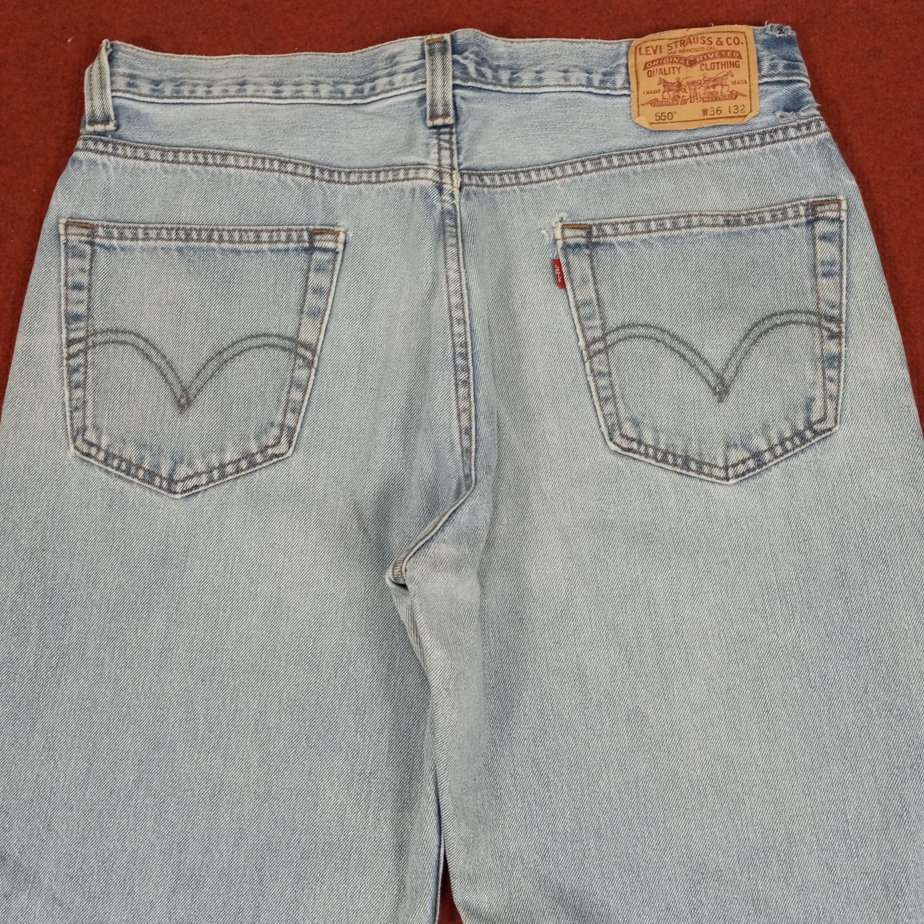 Levi's × Vintage Levis Streetwear Style Distressed Jeans Size US 35 - 5 Thumbnail