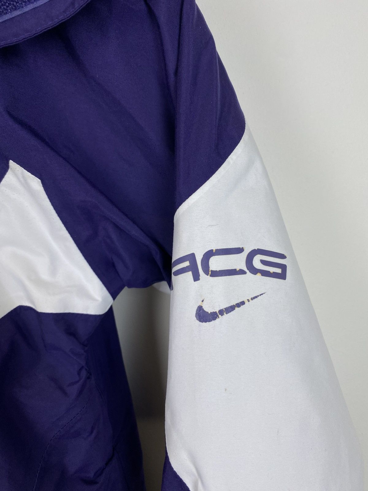 Vintage Nike ACG Storm Fit Outer Ski Externe Zip Jacket Purple Women Size XS / US 0-2 / IT 36-38 - 4 Thumbnail