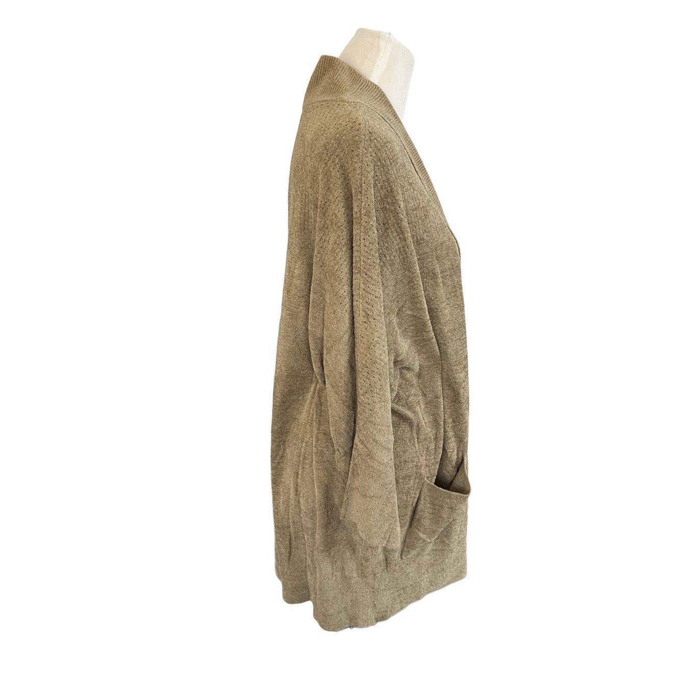 Other Barefoot Dreams NWT Cozy Chic Ultra Lite Pointelle Cardigan Size 3XL / US 20-22 - 3 Thumbnail
