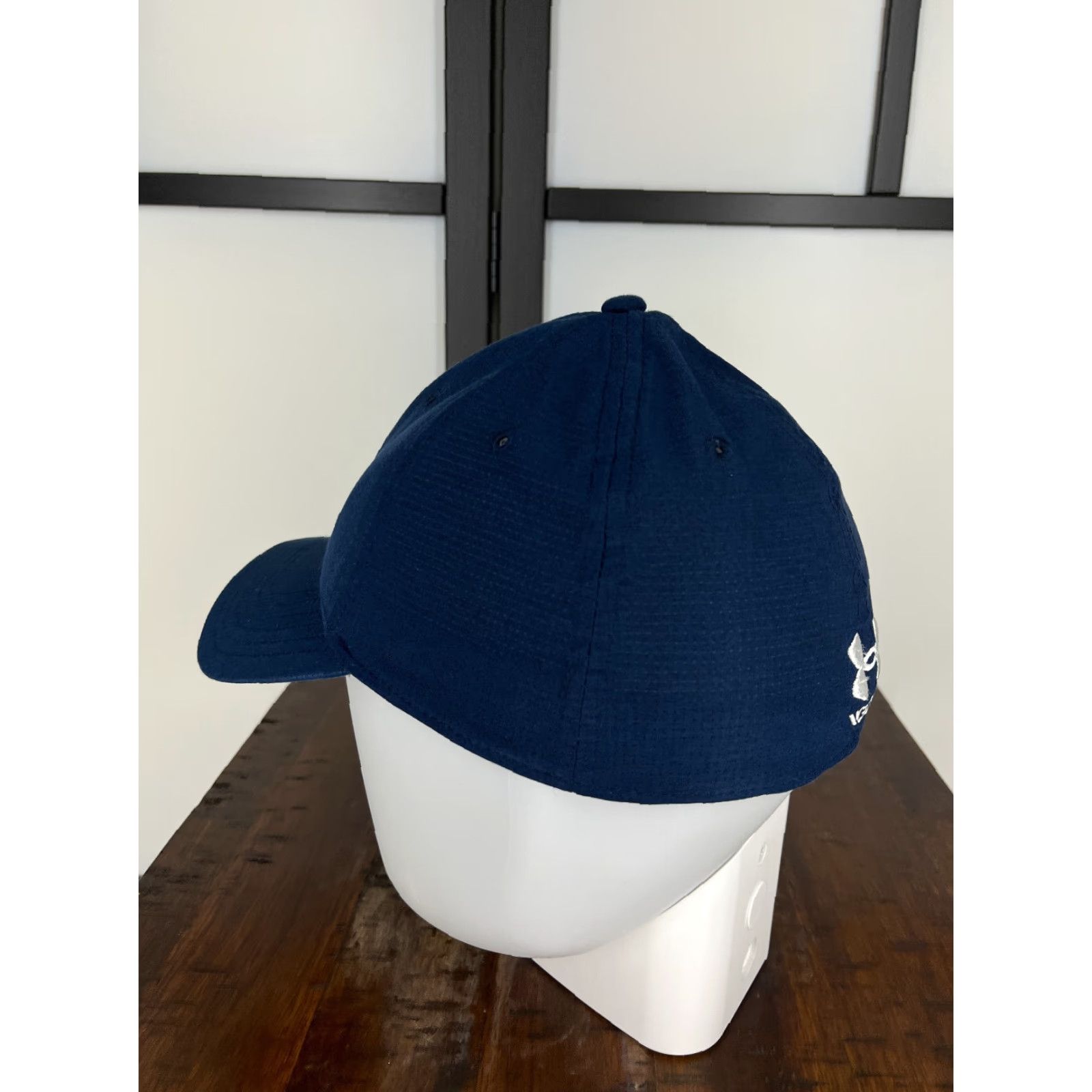 Under Armour Under Armour Golf Hat Cap Mens Large Blue 100% Polyester Fitted Classic Fit Size ONE SIZE - 5 Thumbnail