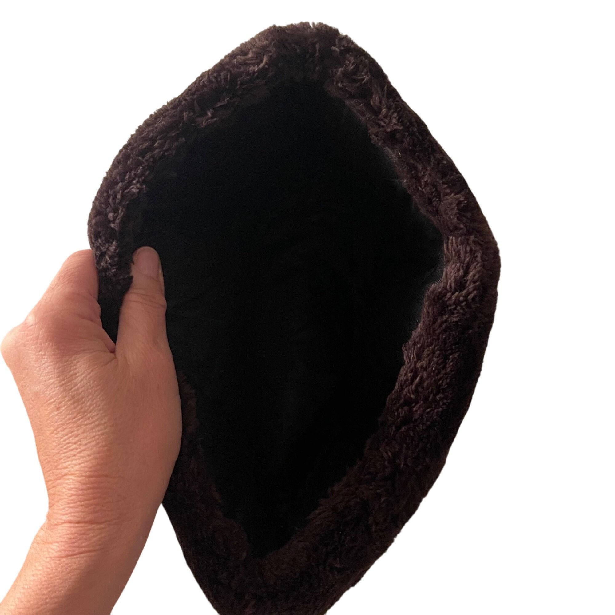 Vintage Vintage Mens Hat Brown Size Medium Sheared Size ONE SIZE - 8 Thumbnail