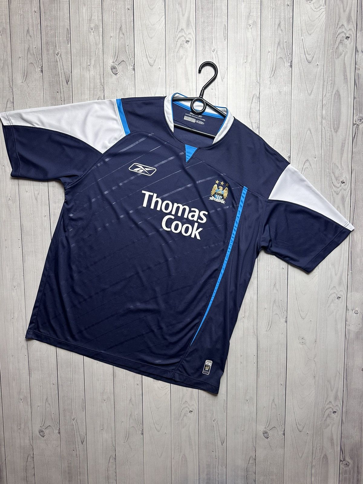 Reebok Vintage Reebok Manchester City soccer jersey size XXL Size US XXL / EU 58 / 5 - 1 Thumbnail