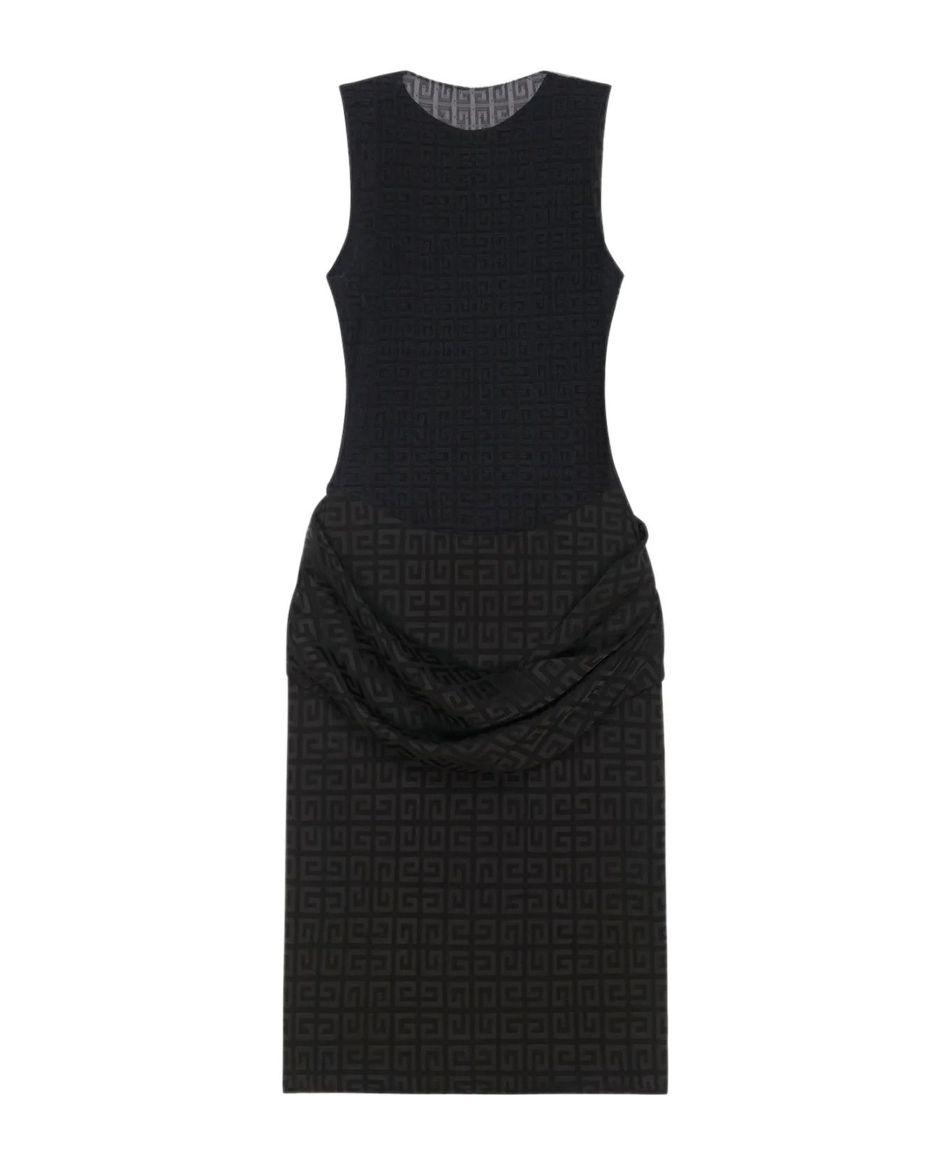 Givenchy o1w1db10325 All Over 4G Shorter Dress in Black Size S / US 4 / IT 40 - 2 Thumbnail
