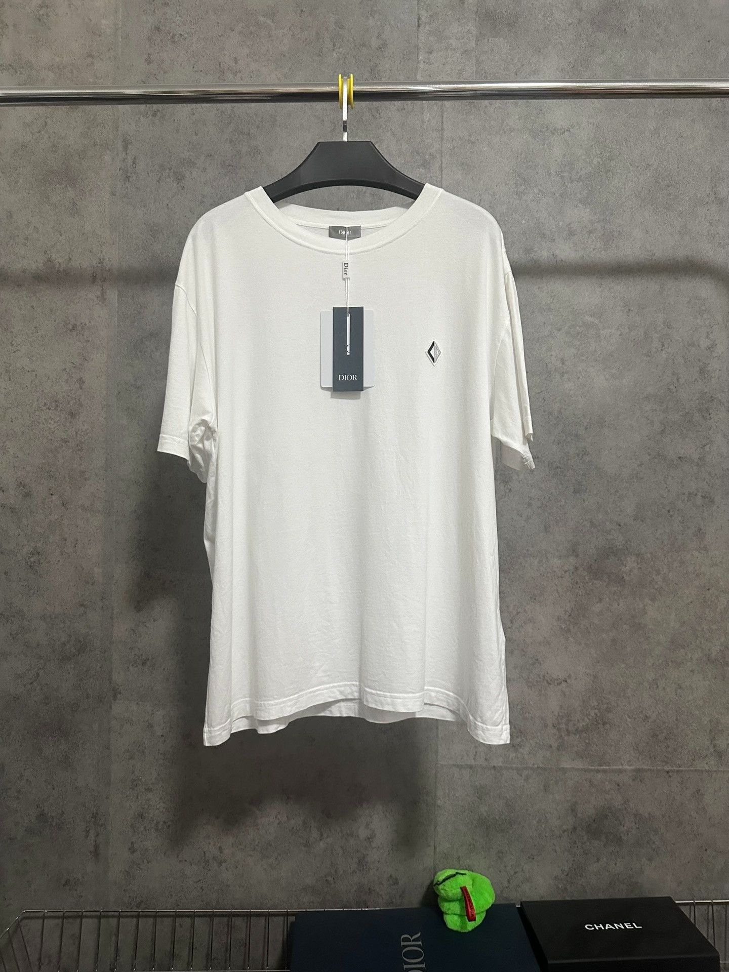 Dior Dior CD Logo Embroidered Short Sleeve T-shirt Size US XL / EU 56 / 4 - 1 Thumbnail