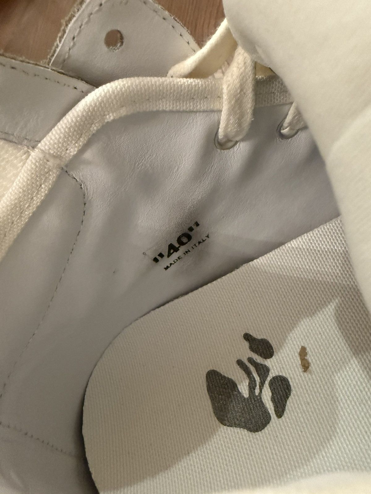 Off-White Off-White Off-Court 3.0 Grey Leather High-top Sneakers Size US 10 / IT 40 - 12 Thumbnail